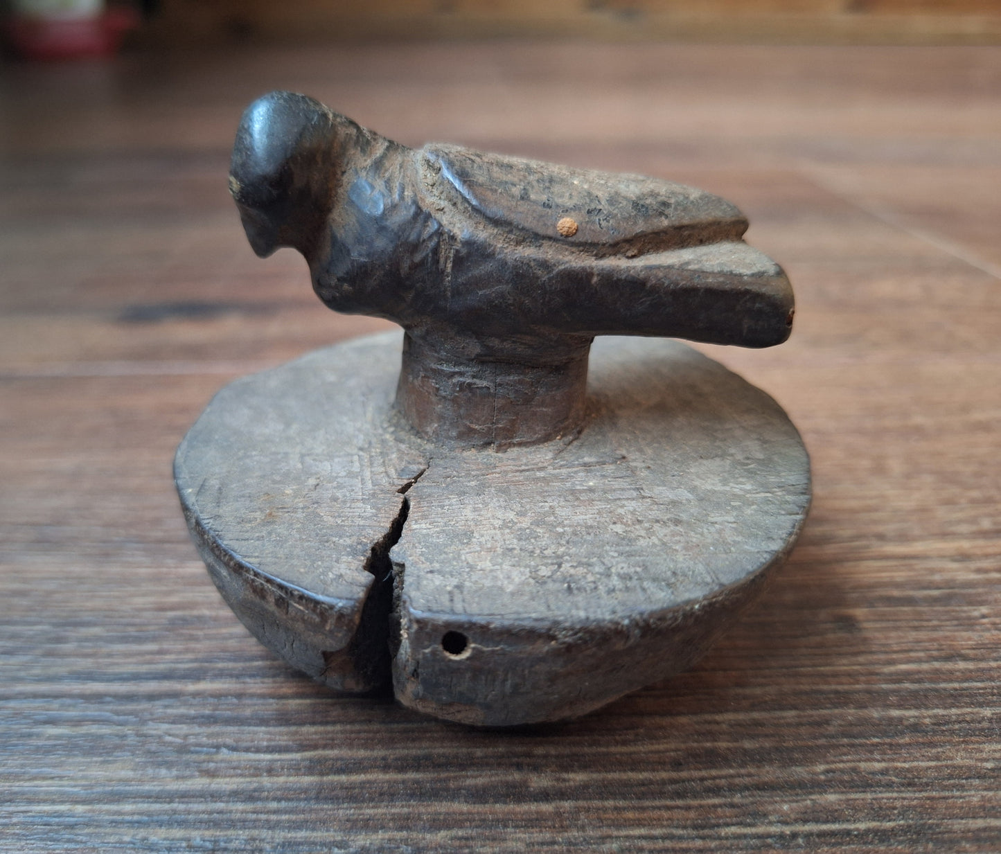 Antique Nepalese butter jar lid