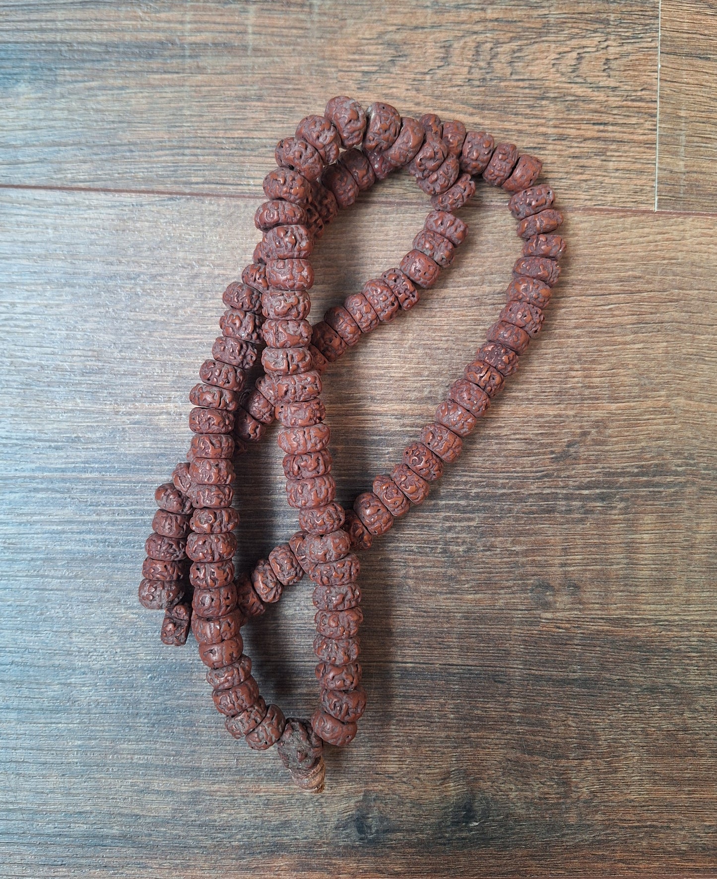 Vintage Nepalese rudraksha mala #21