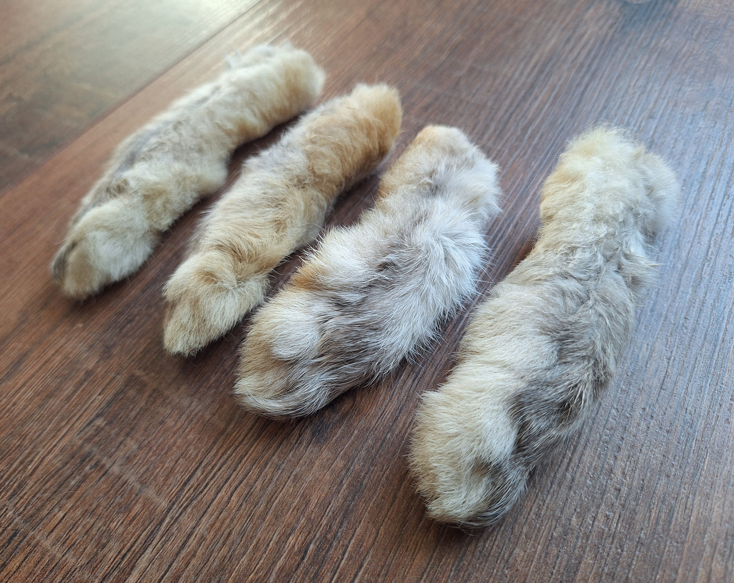 Rabbit paws, set of 4
