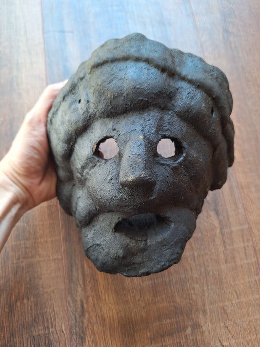 Antique Nepalese mushroom mask #7