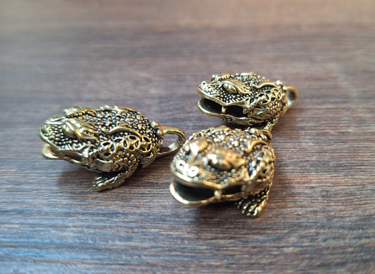 Bell with Money Frog 22 millimeter