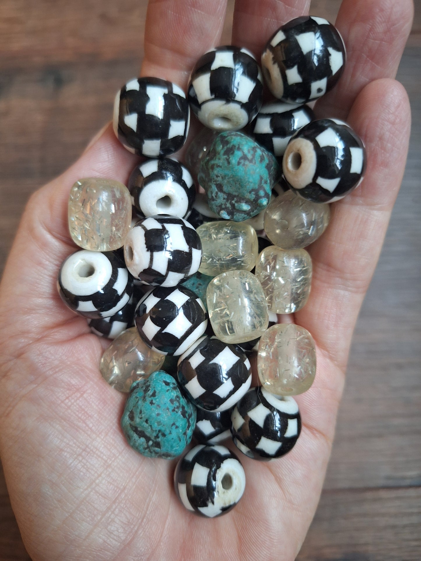 Vintage Nepalese bead mix