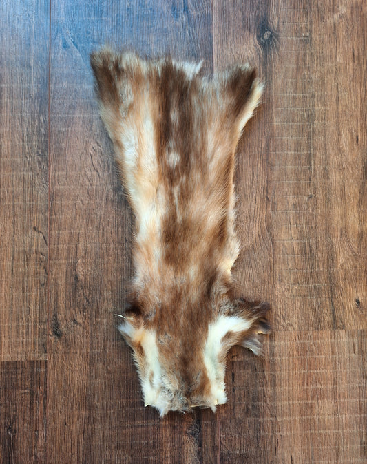 Stone marten hide #7, crafting piece