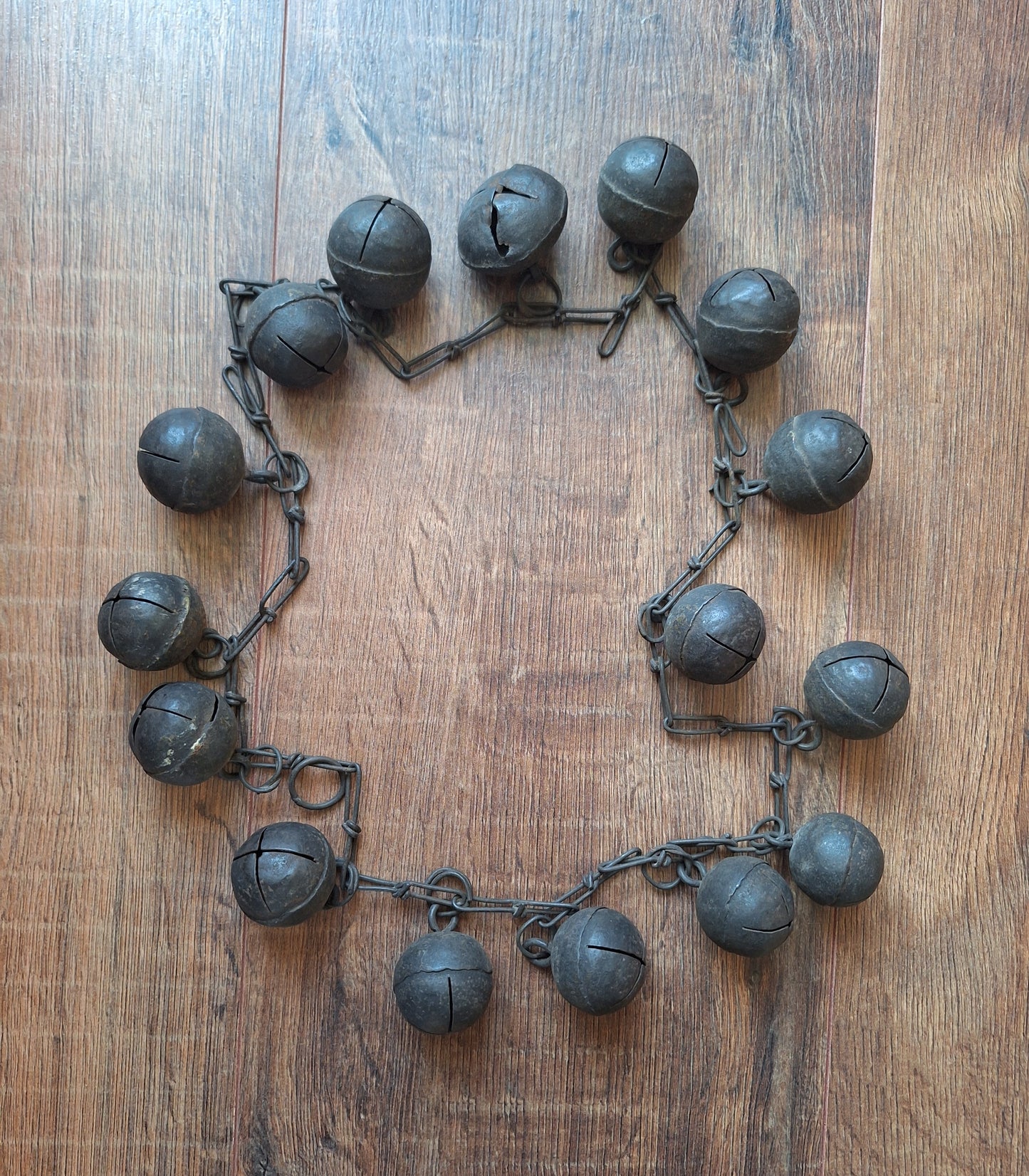 Old Nepalese shamanic bell chain #2