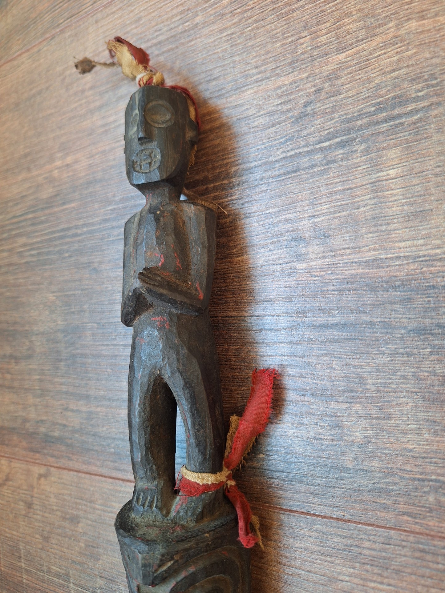 Antique wooden phurba #50