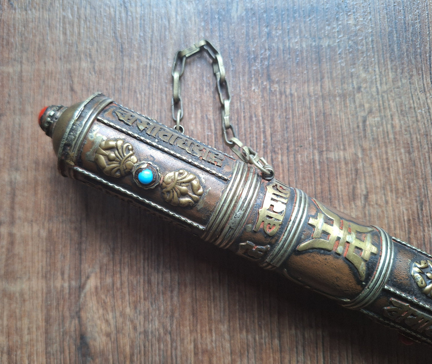 Vintage Tibetan incense holder