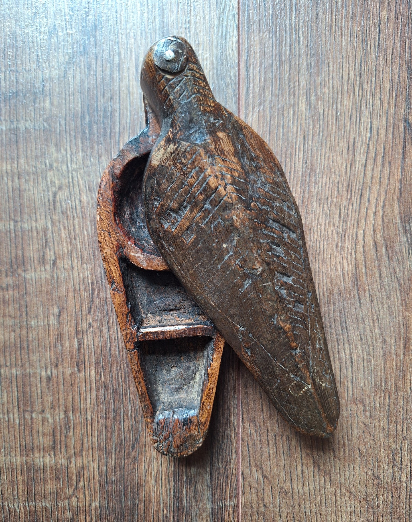 Antique Indian wooden tikka box