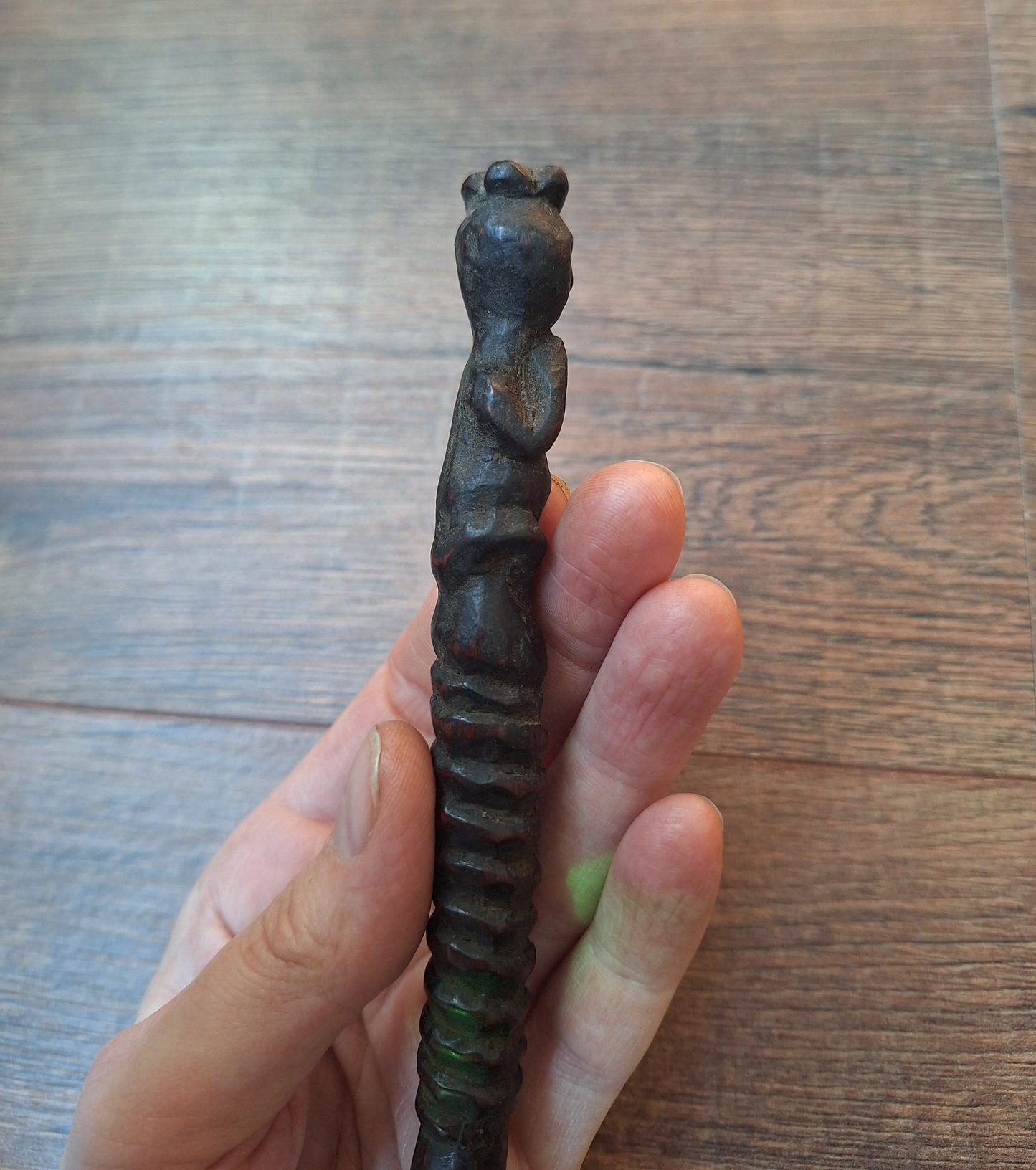 Antique Nepalese drum beater #6
