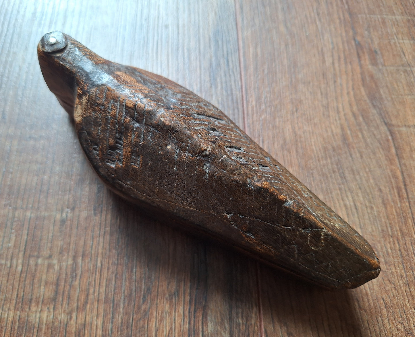 Antique Indian wooden tikka box