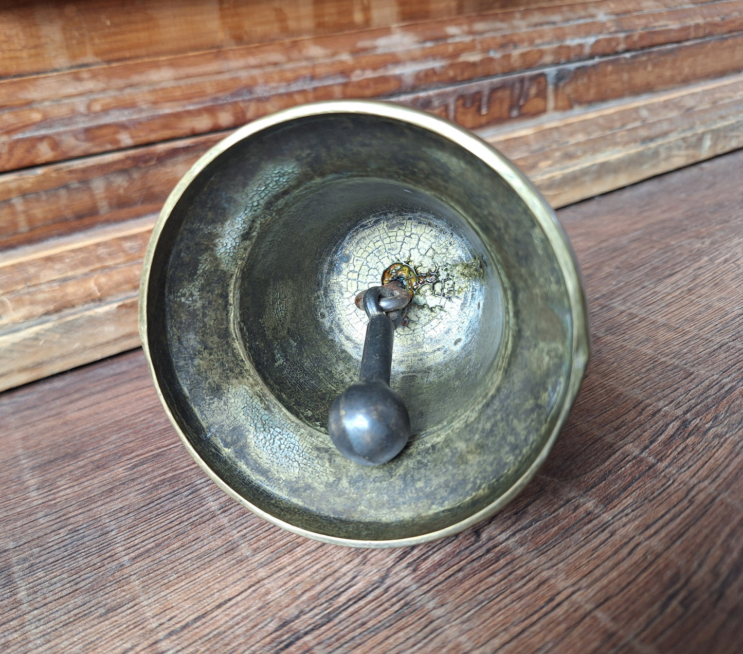 Vintage altar bell Tibetan Buddhist style #11, B-quality