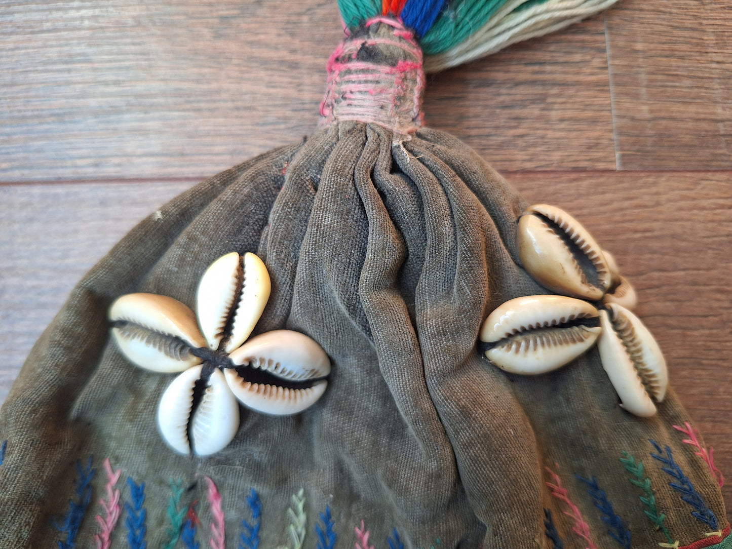 Vintage Nepalese Magar tribal children's hat