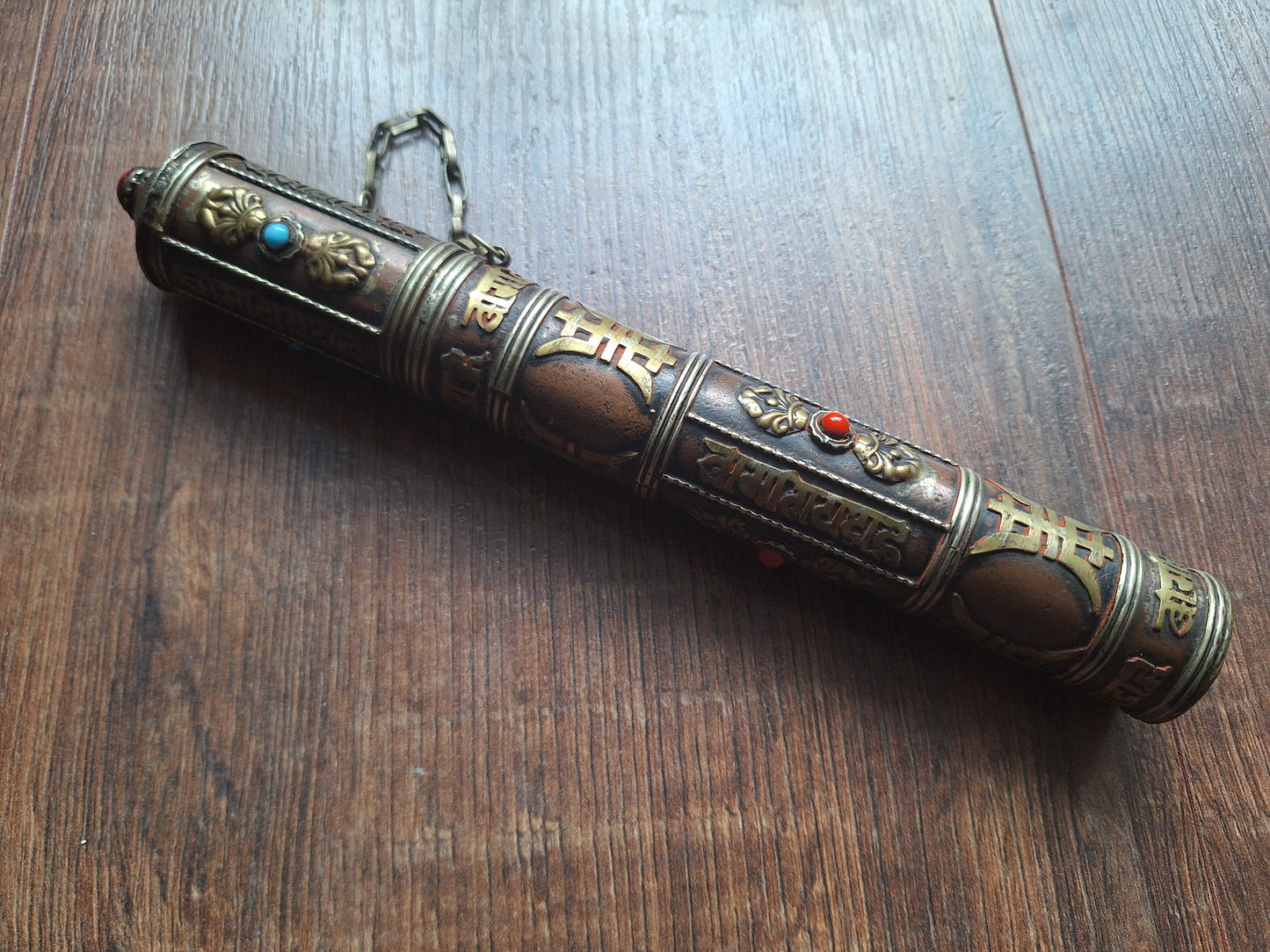 Vintage Tibetan incense holder