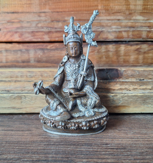 Red copper figurine Padmasambhava