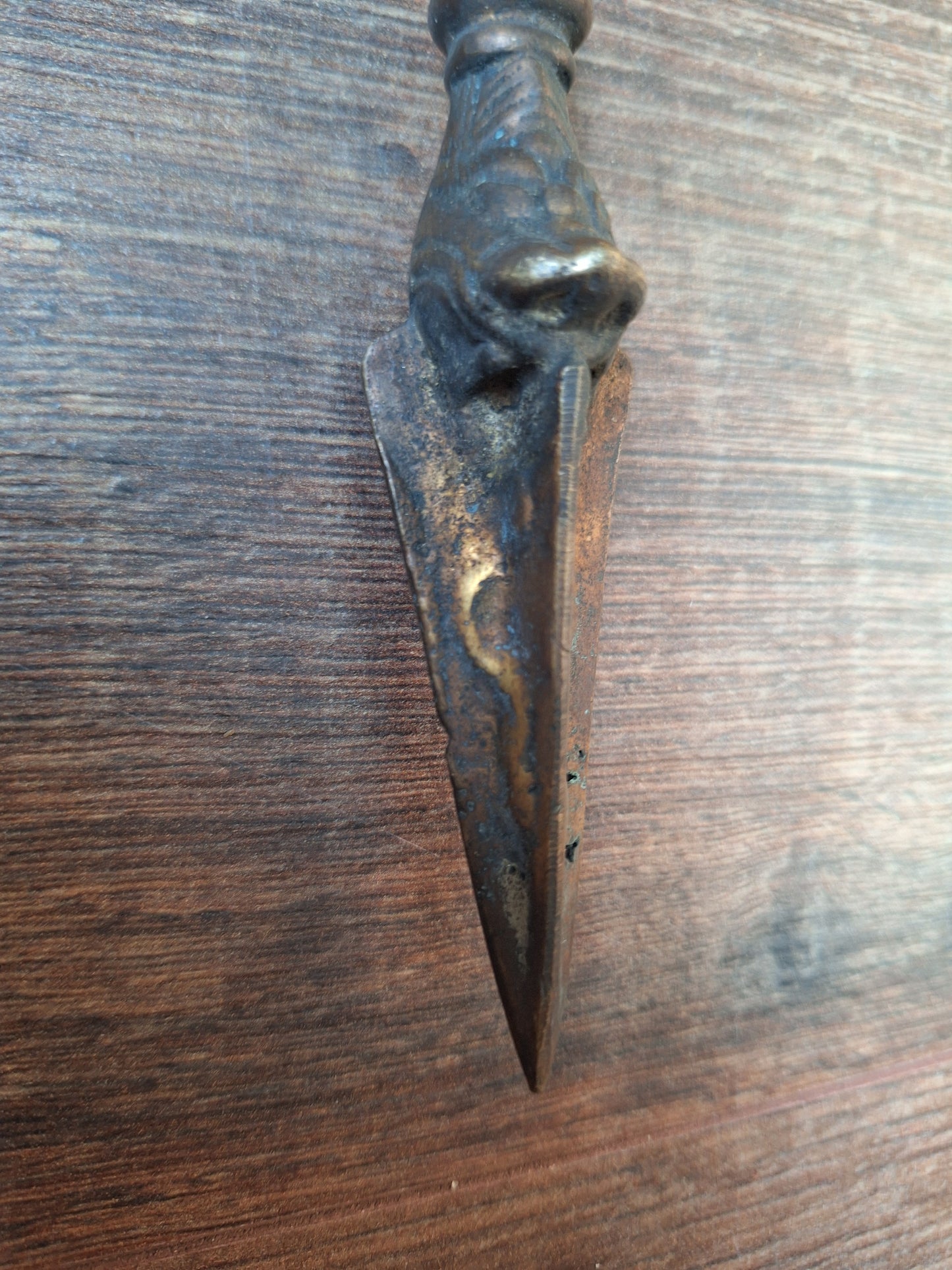 Antique bronze phurba #9