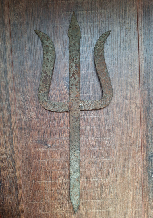 Old Nepalese iron trident 39,5 cm