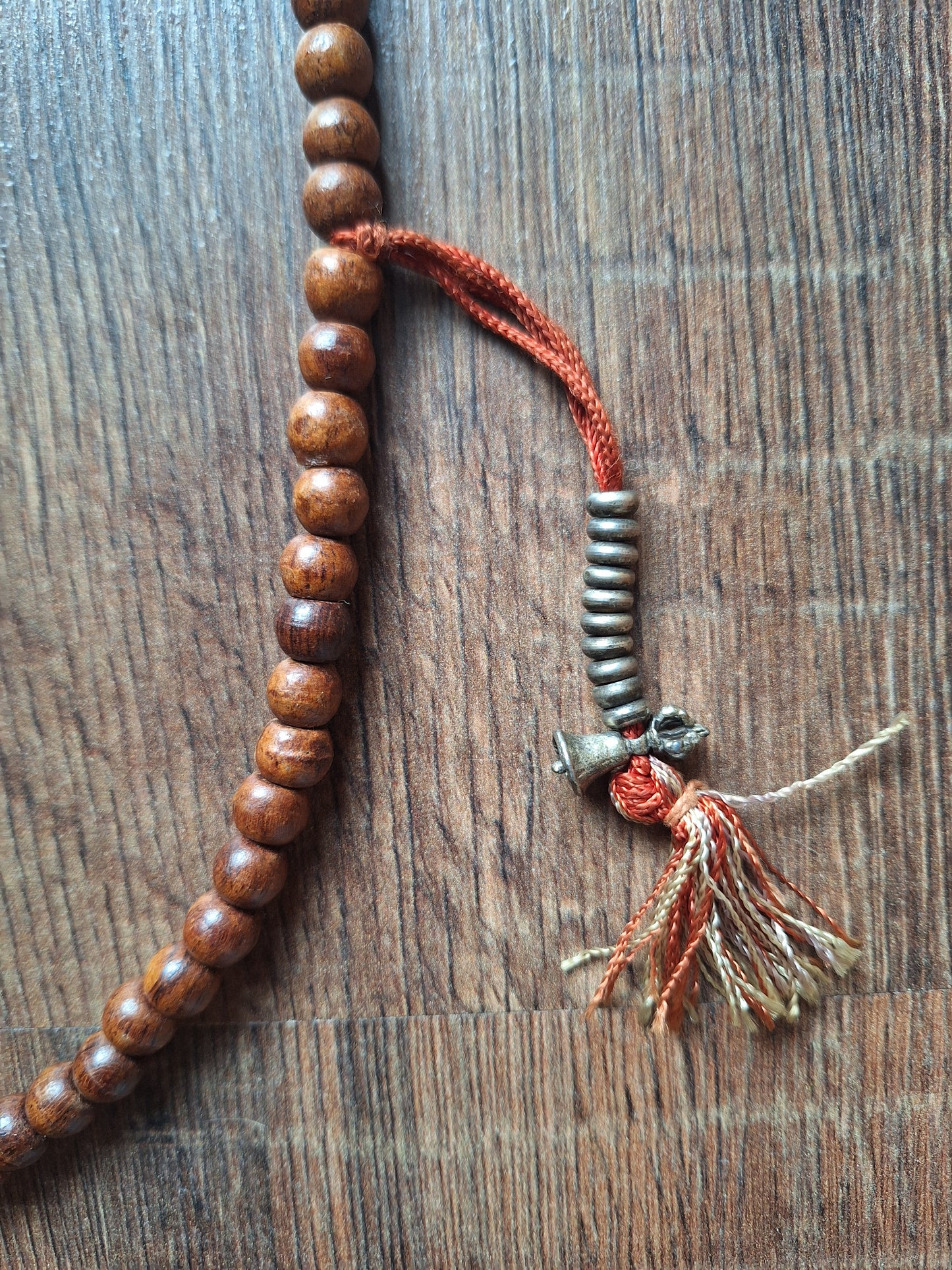 Vintage wooden mala