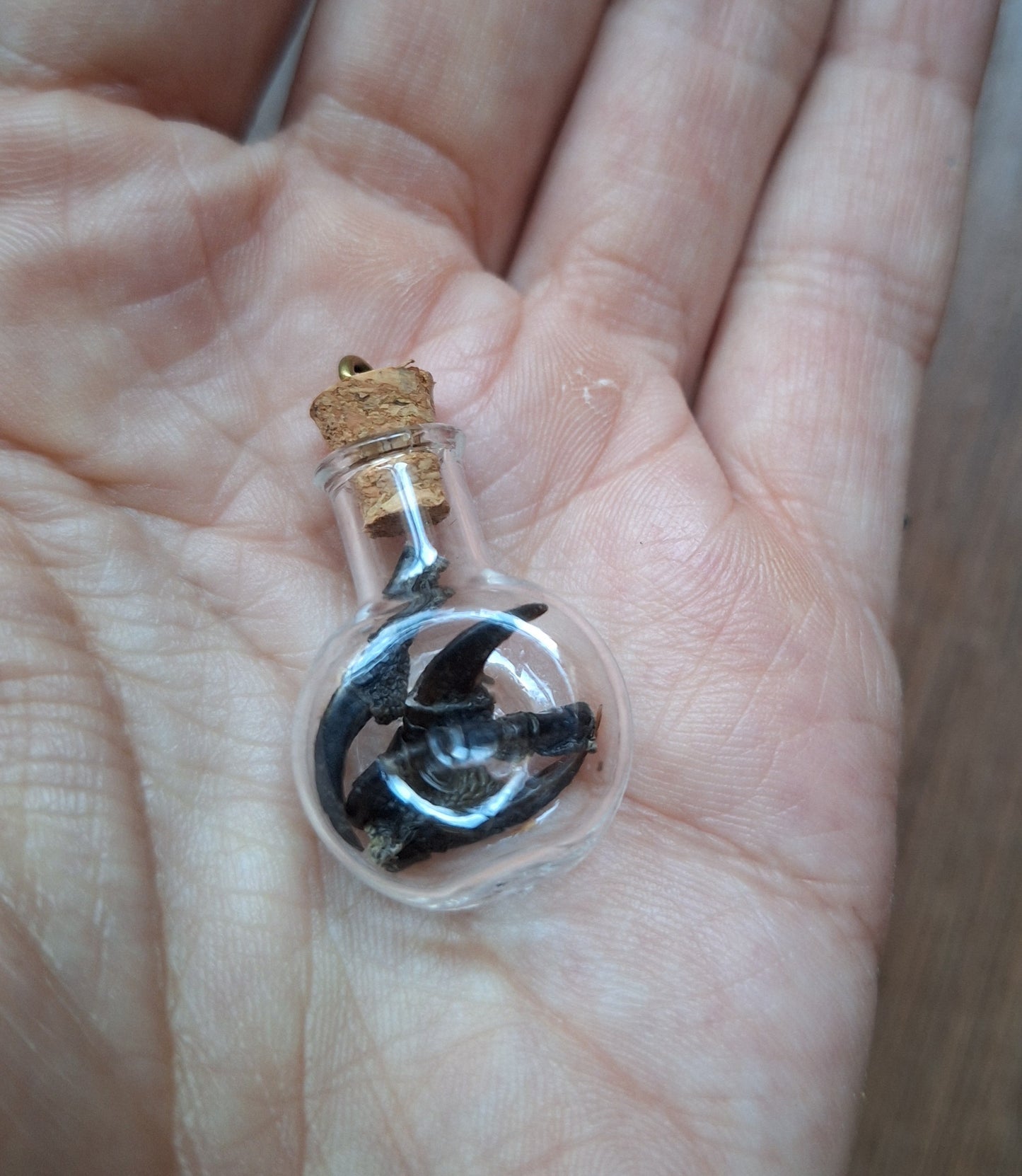 Mini bottle jackdaw nails