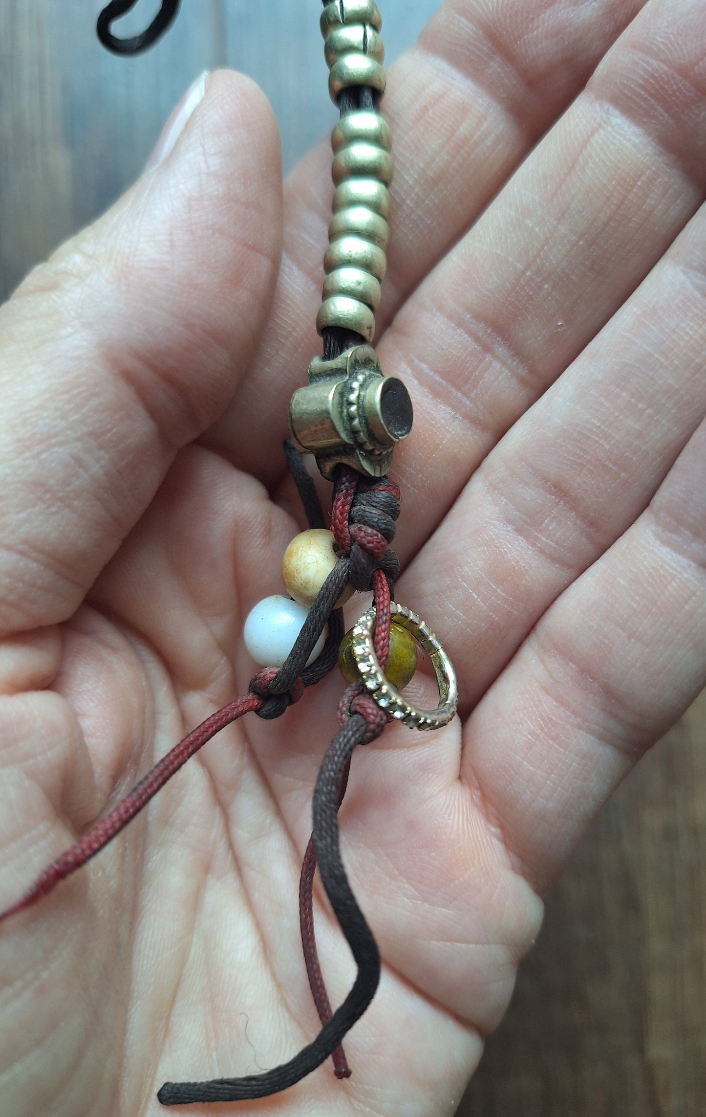 Vintage mala counters, crafting set