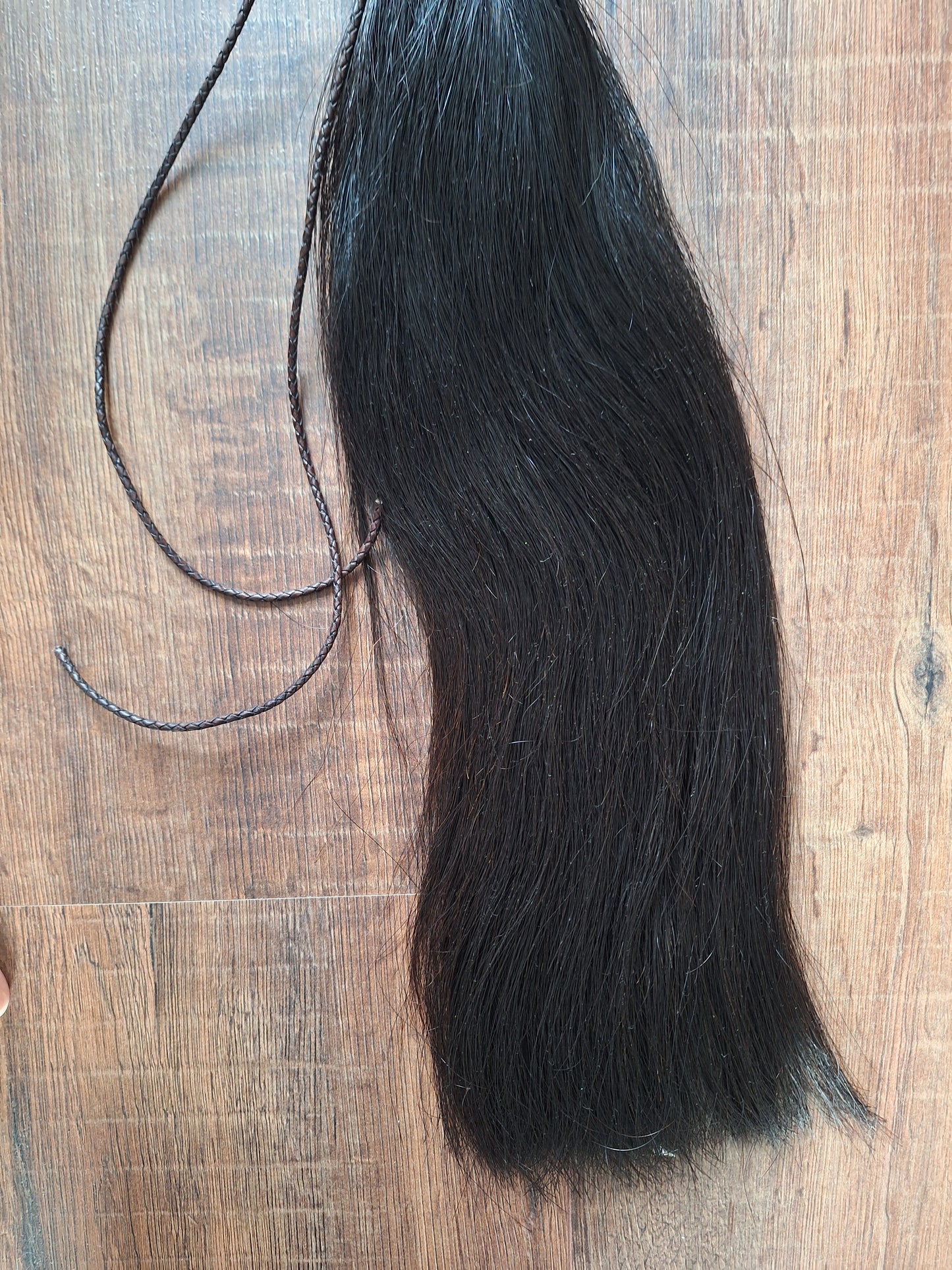 Horse tail shamanic whip