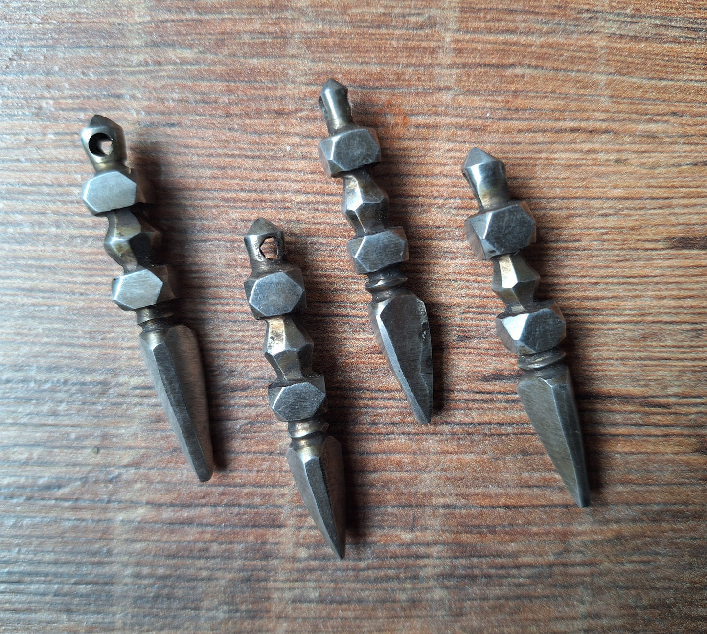 Iron phurba pendant