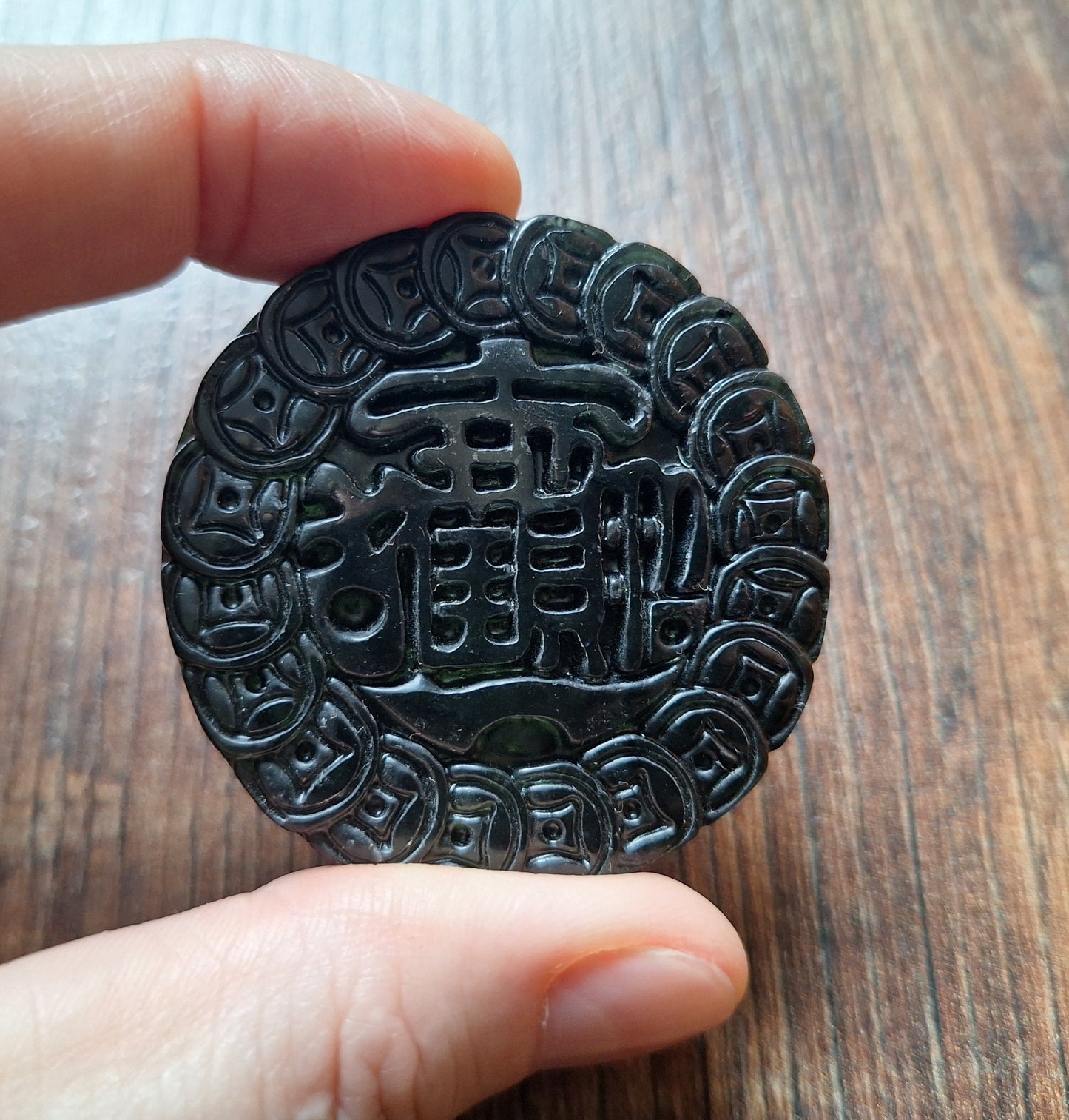 Jade pendant Wealth