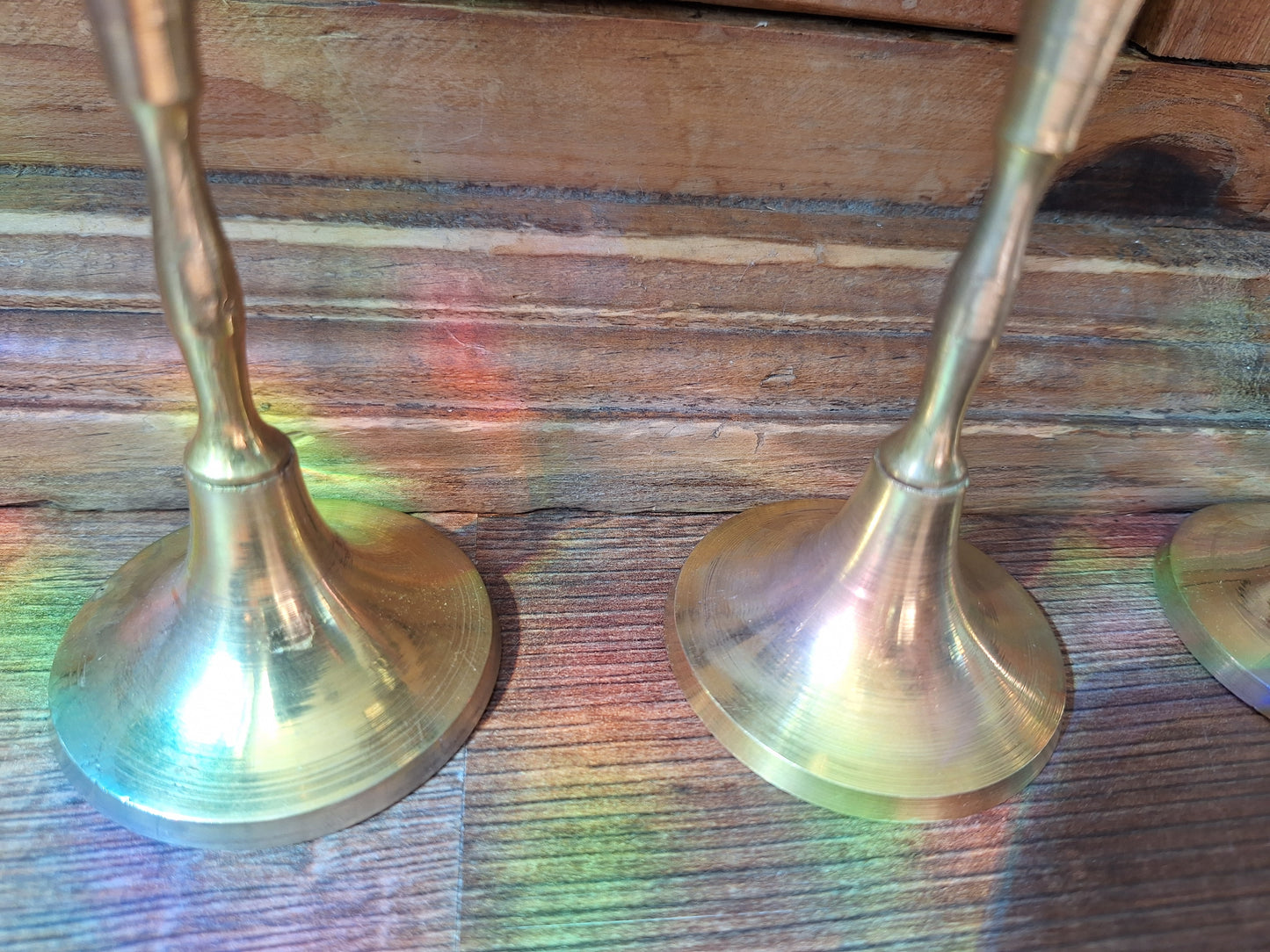 Vintage Dutch brass "Snotneus" oil lamp