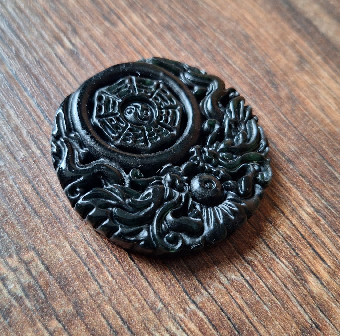 Jade pendant Bagua