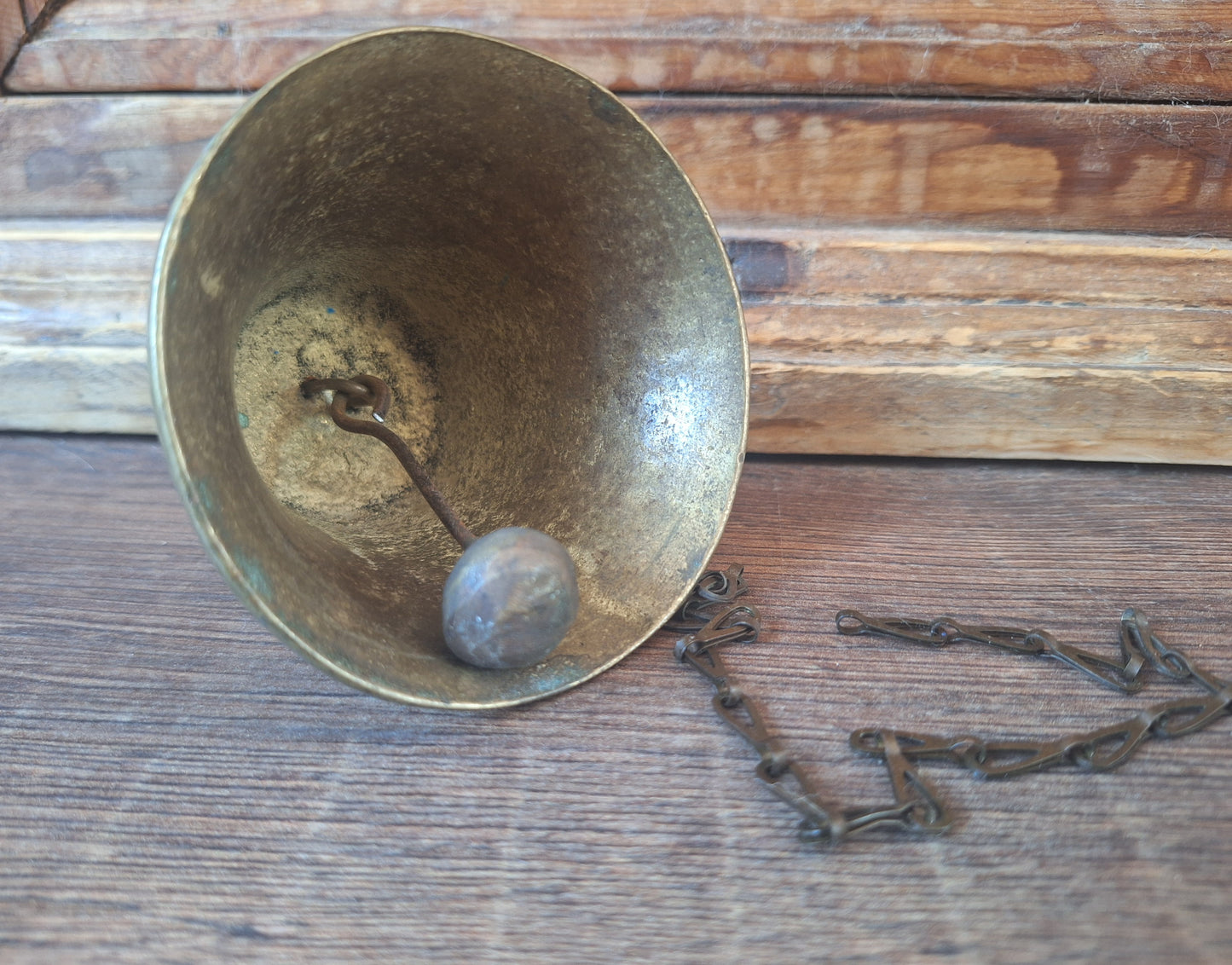 Old bronze bell