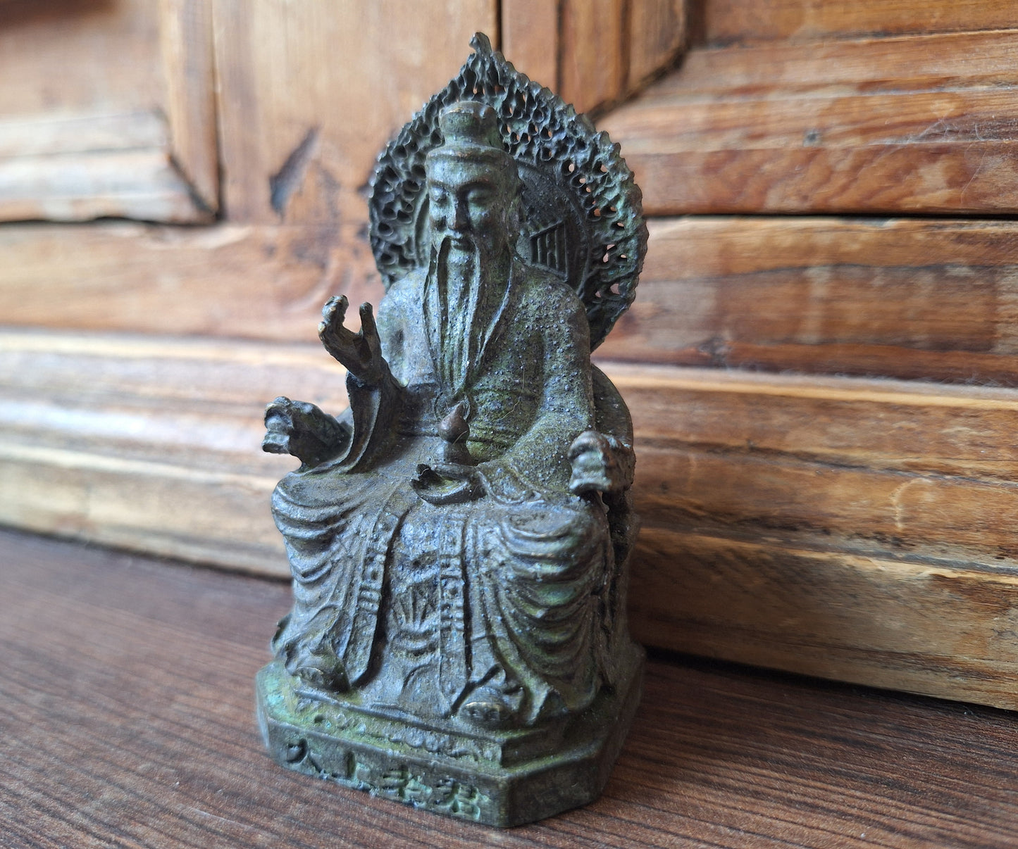 Bronze Taishang Laojun figurine