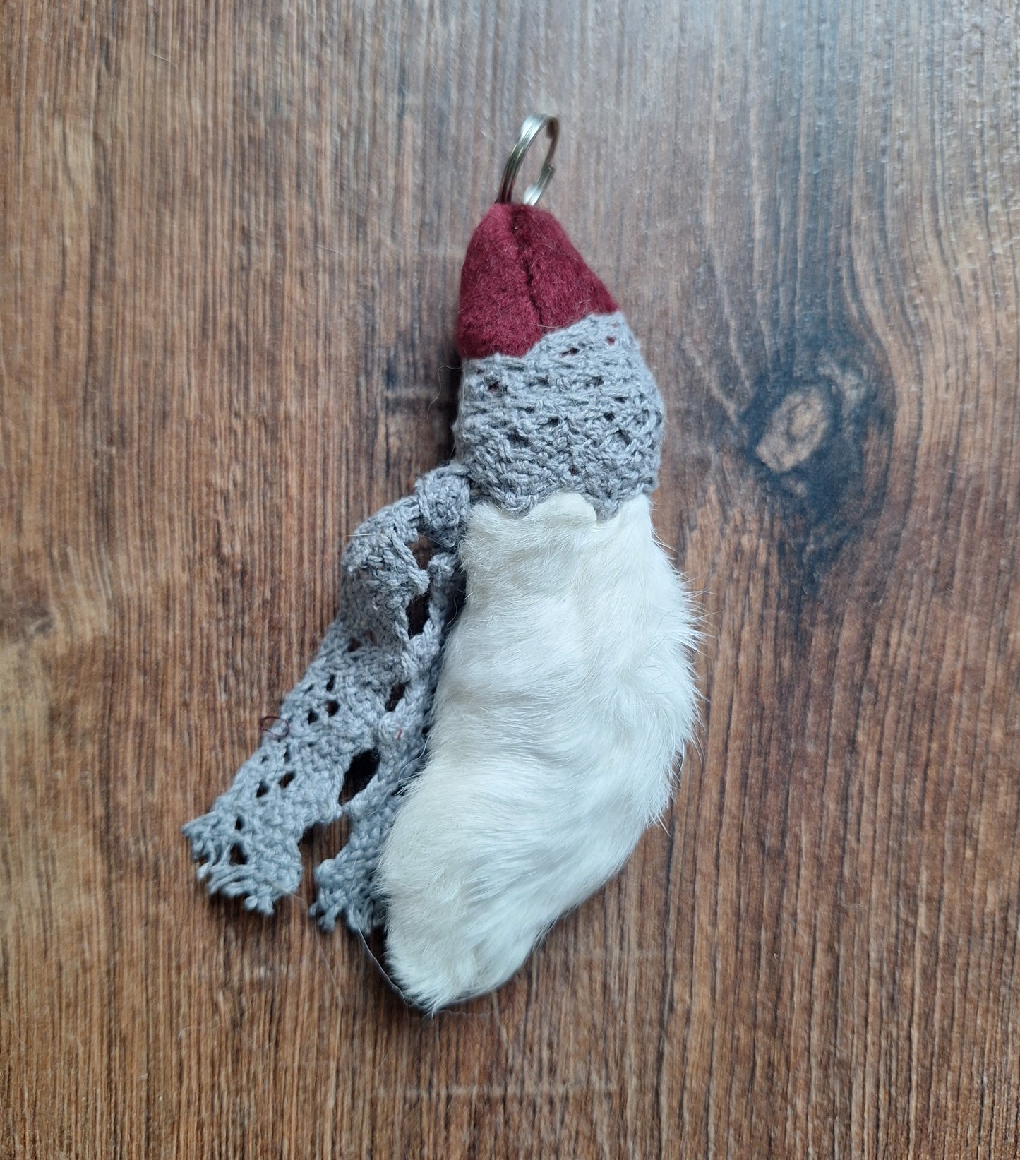 Rabbit paw pendants