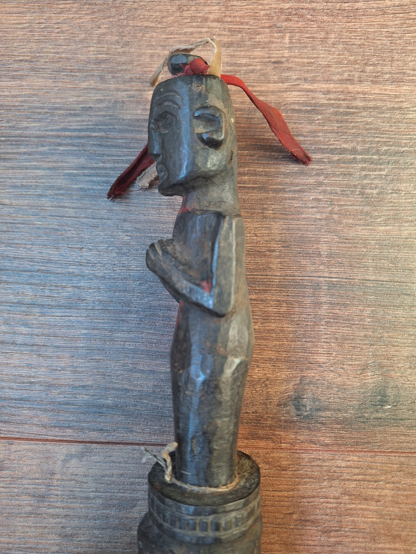 Antique wooden phurba #54