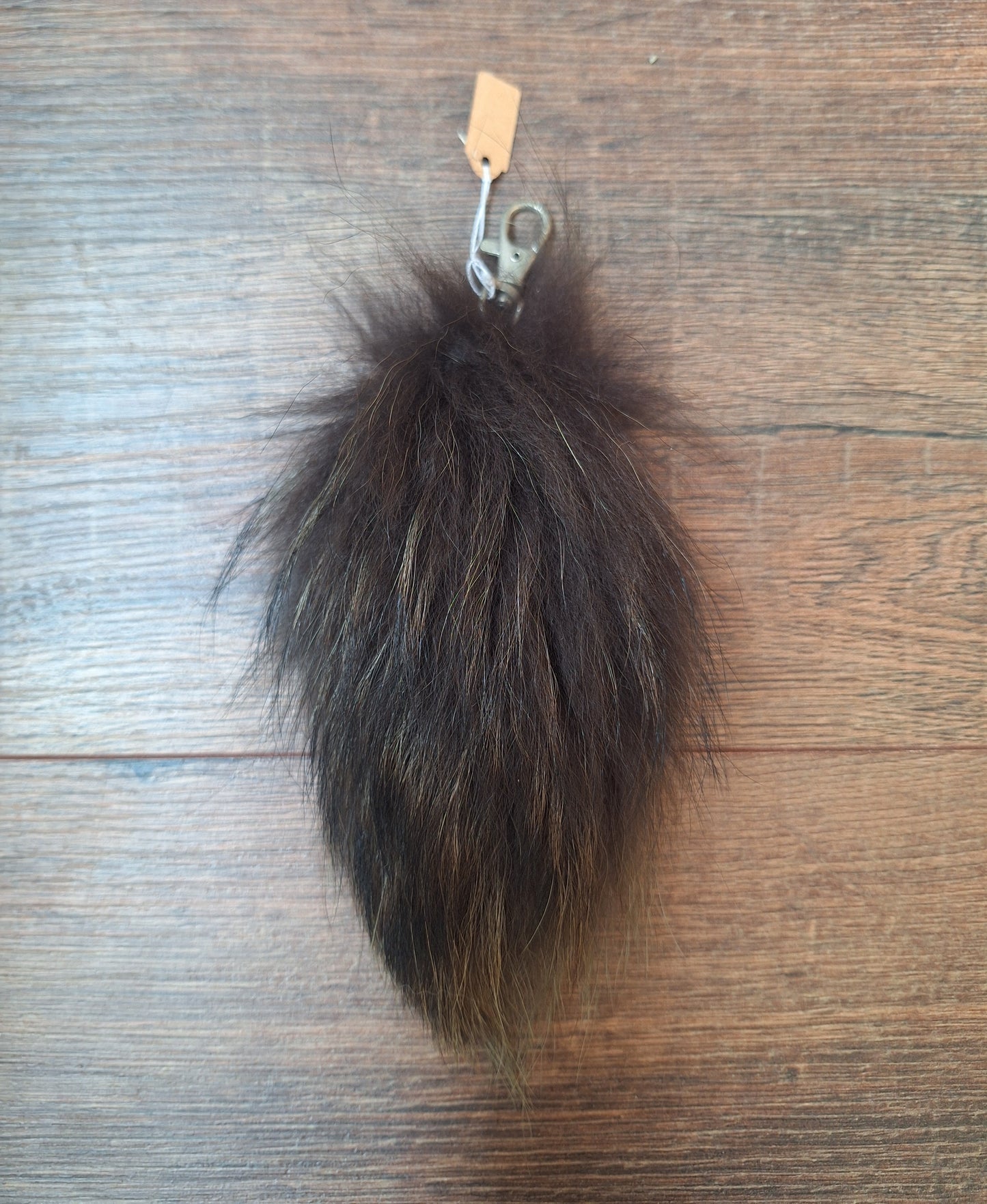 Fox tail tips keychains