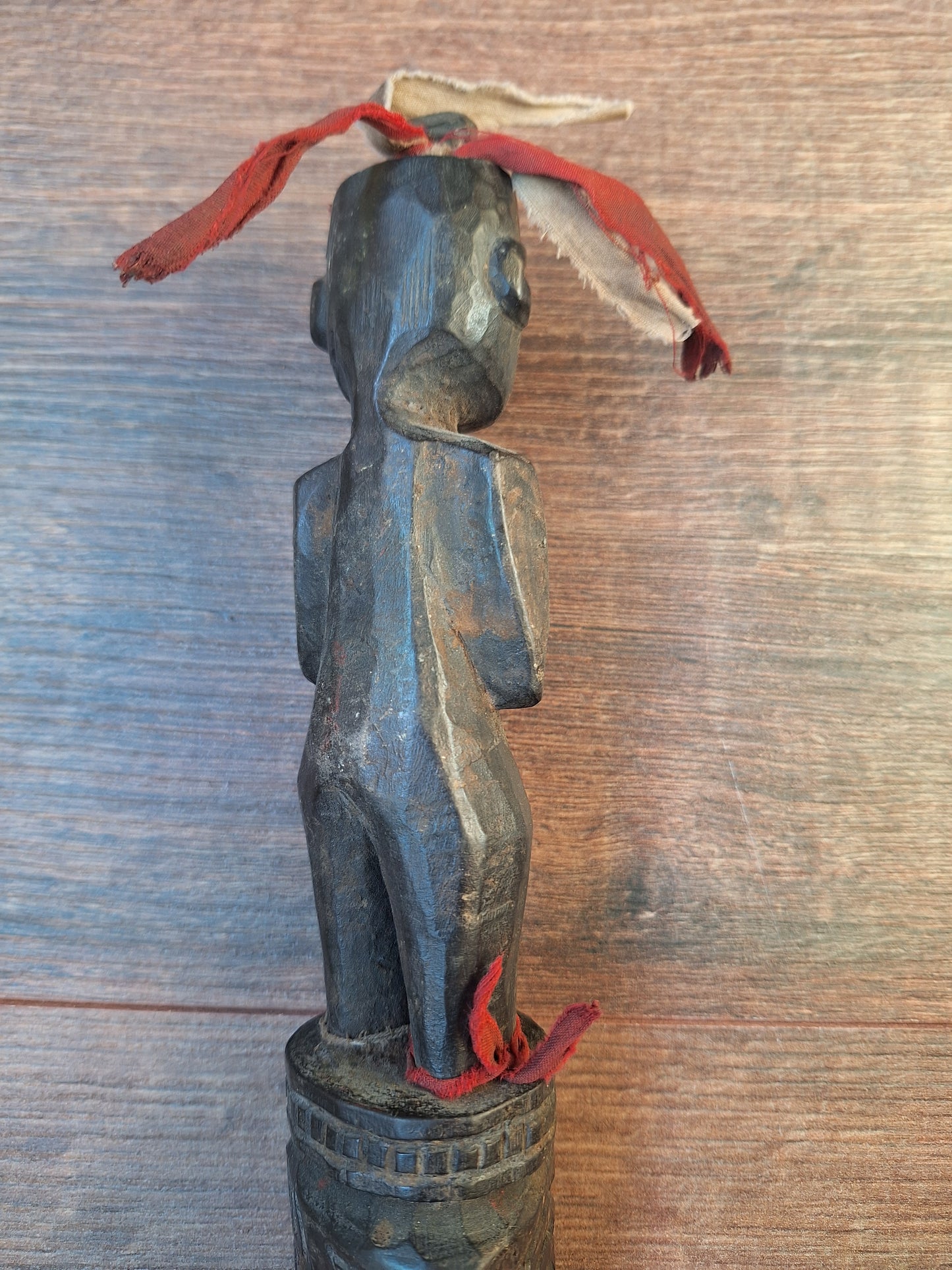 Antique wooden phurba #54