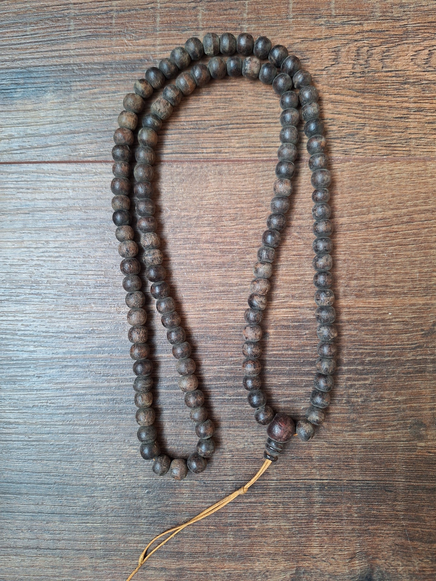 Vintage wooden mala
