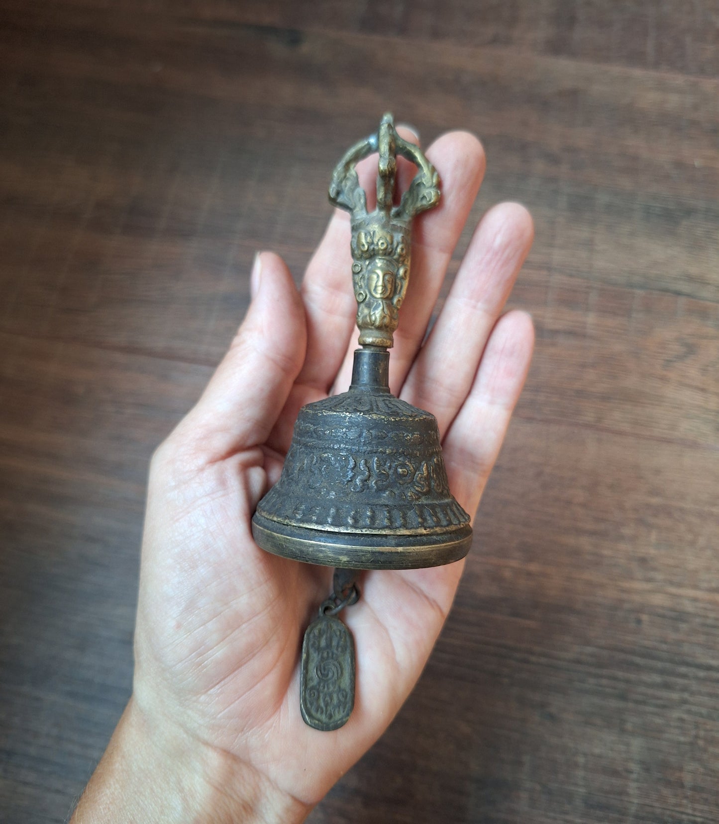 Old altar bell Tibetan Buddhist style, small #3, B-quality