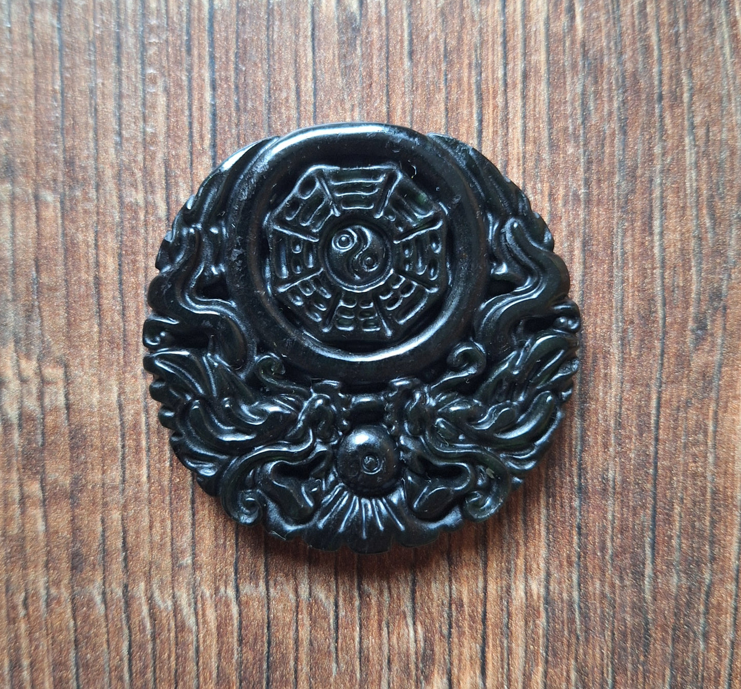 Jade pendant Bagua