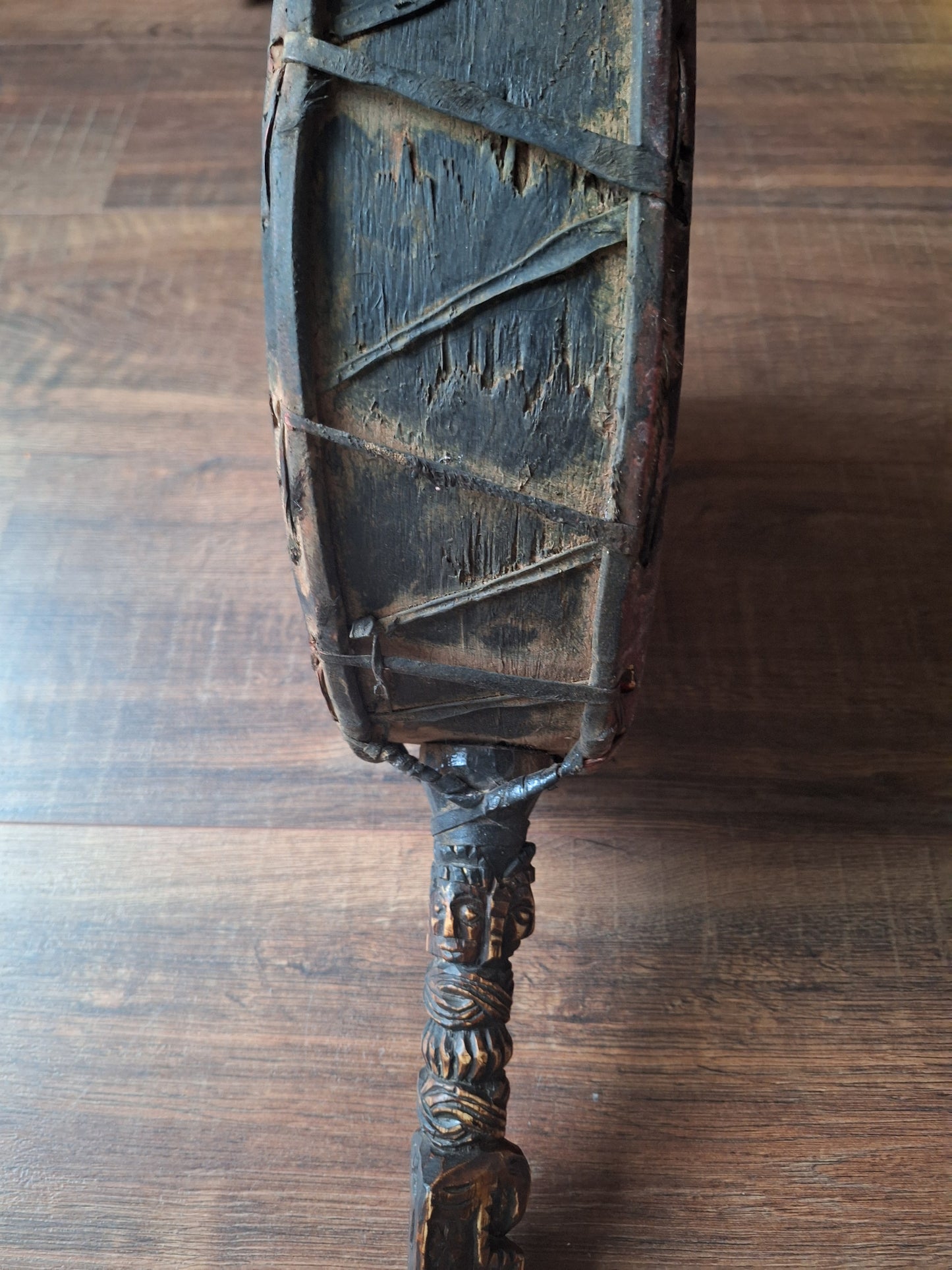 Old Nepalese dhyangro drum #13