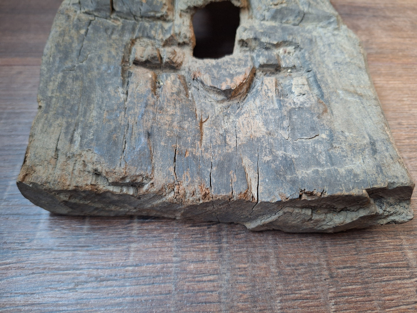 Antique Nepalese wooden mask