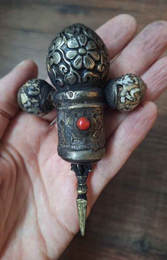 Vintage Nepalese handmade ritual object