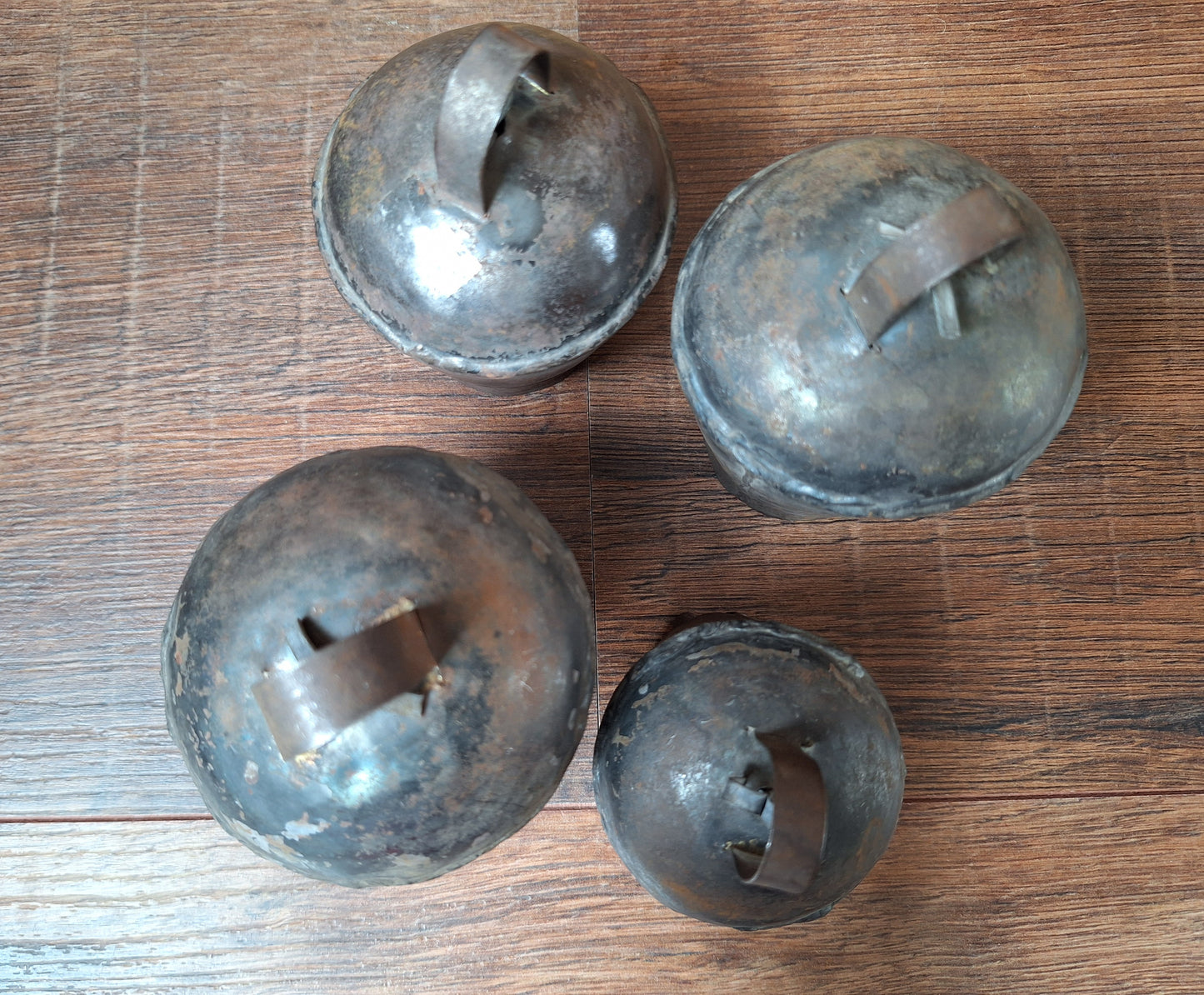 Vintage Nepalese iron yak bells