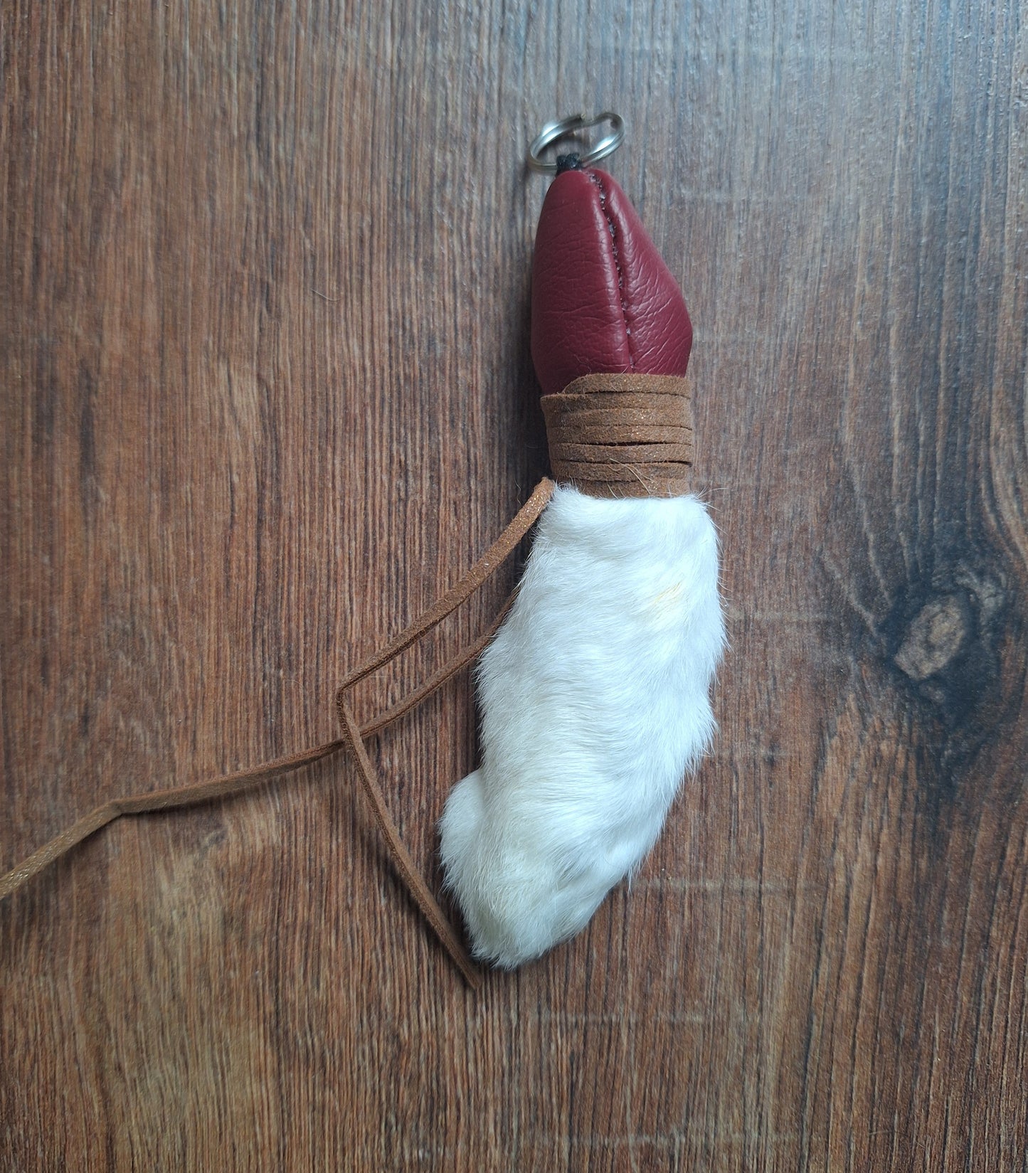 Rabbit paw pendants