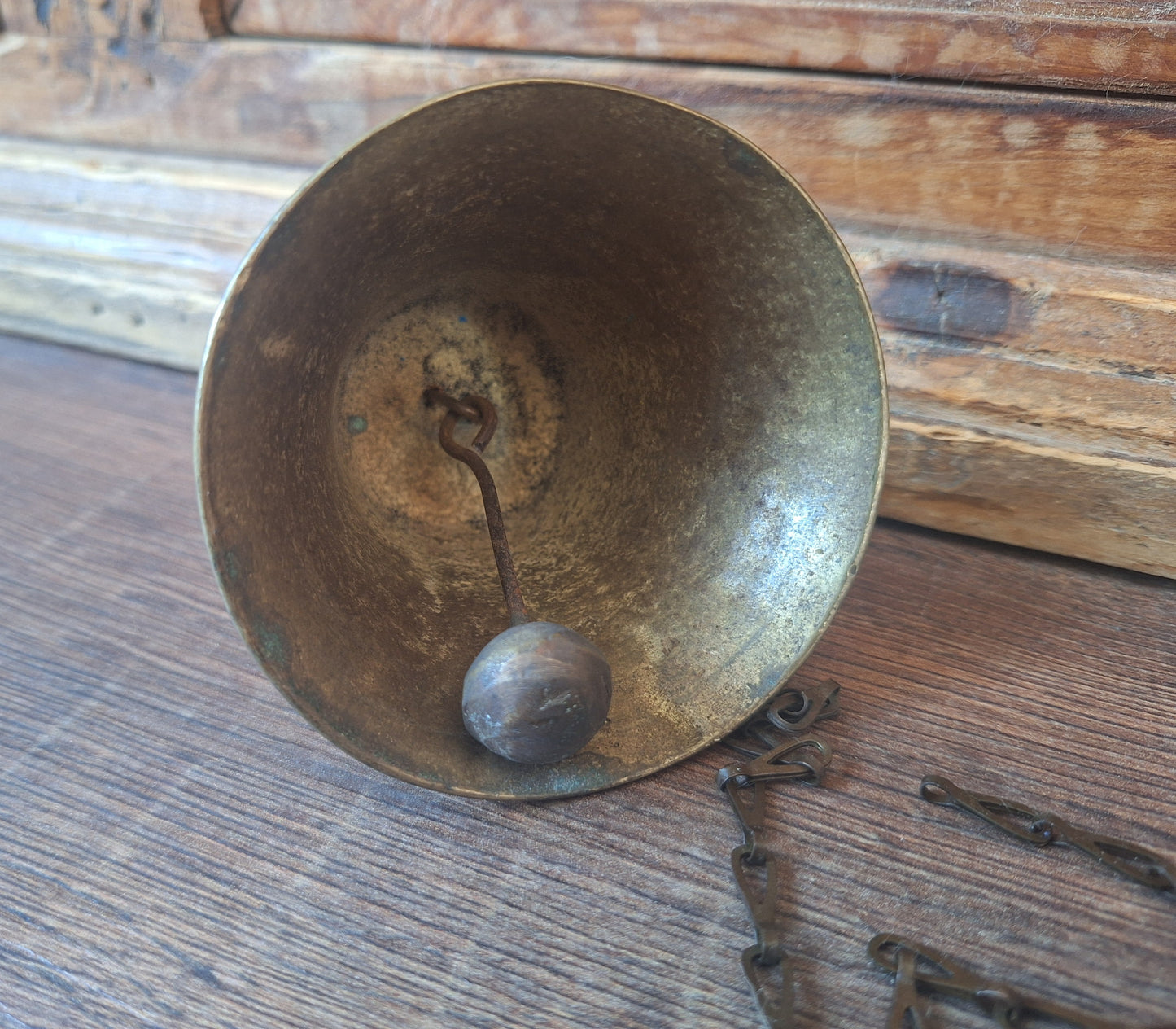 Old bronze bell