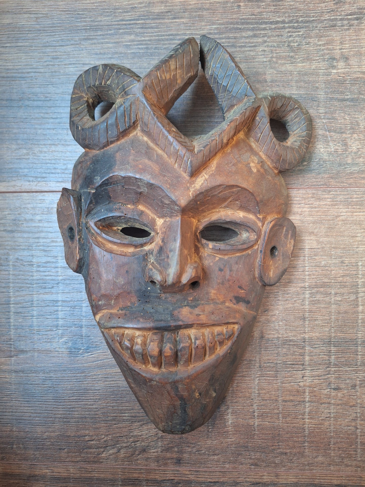 Old Nepalese wooden mask