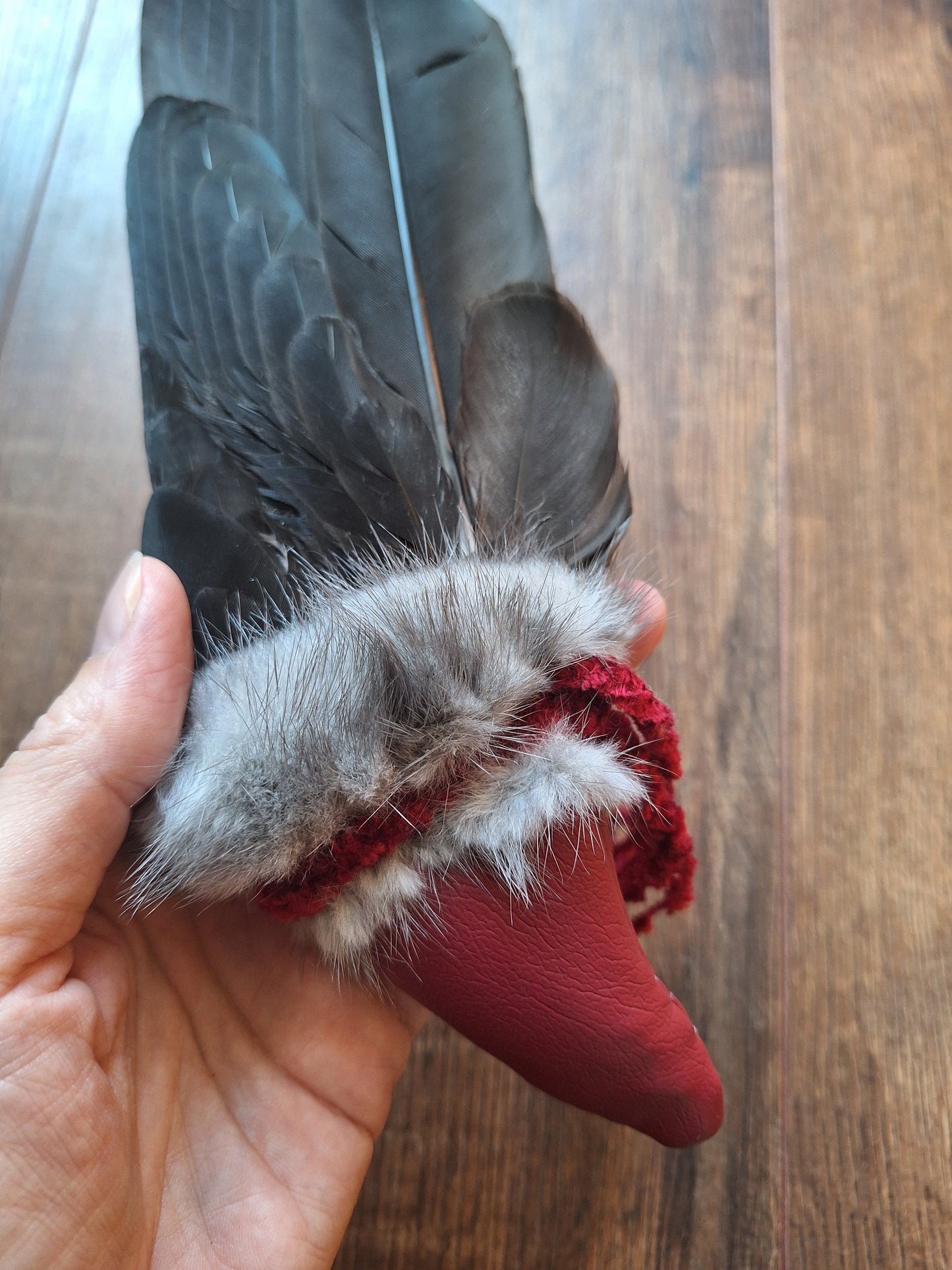 Barnacle goose wing fan