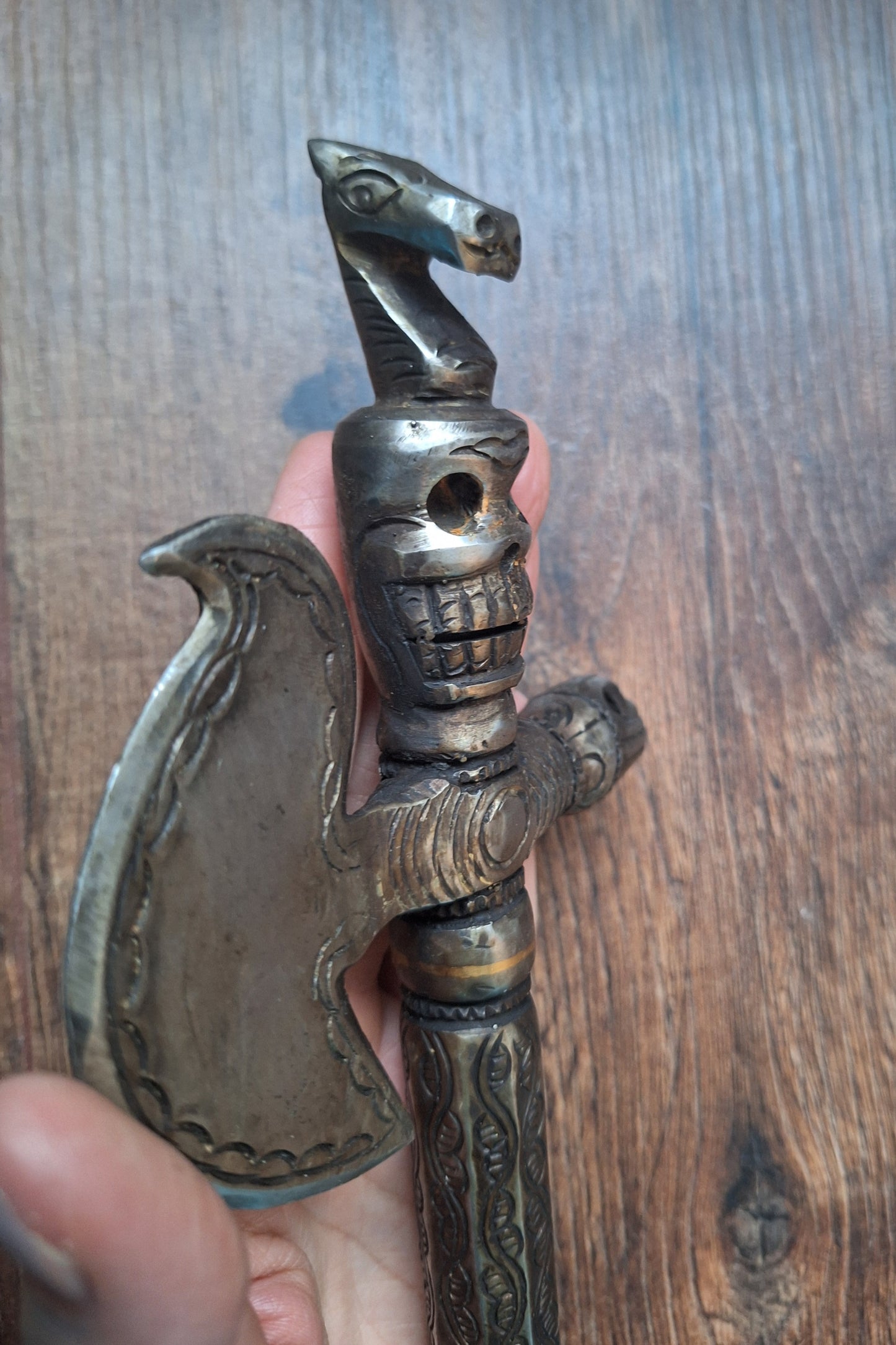 Iron khatvanga