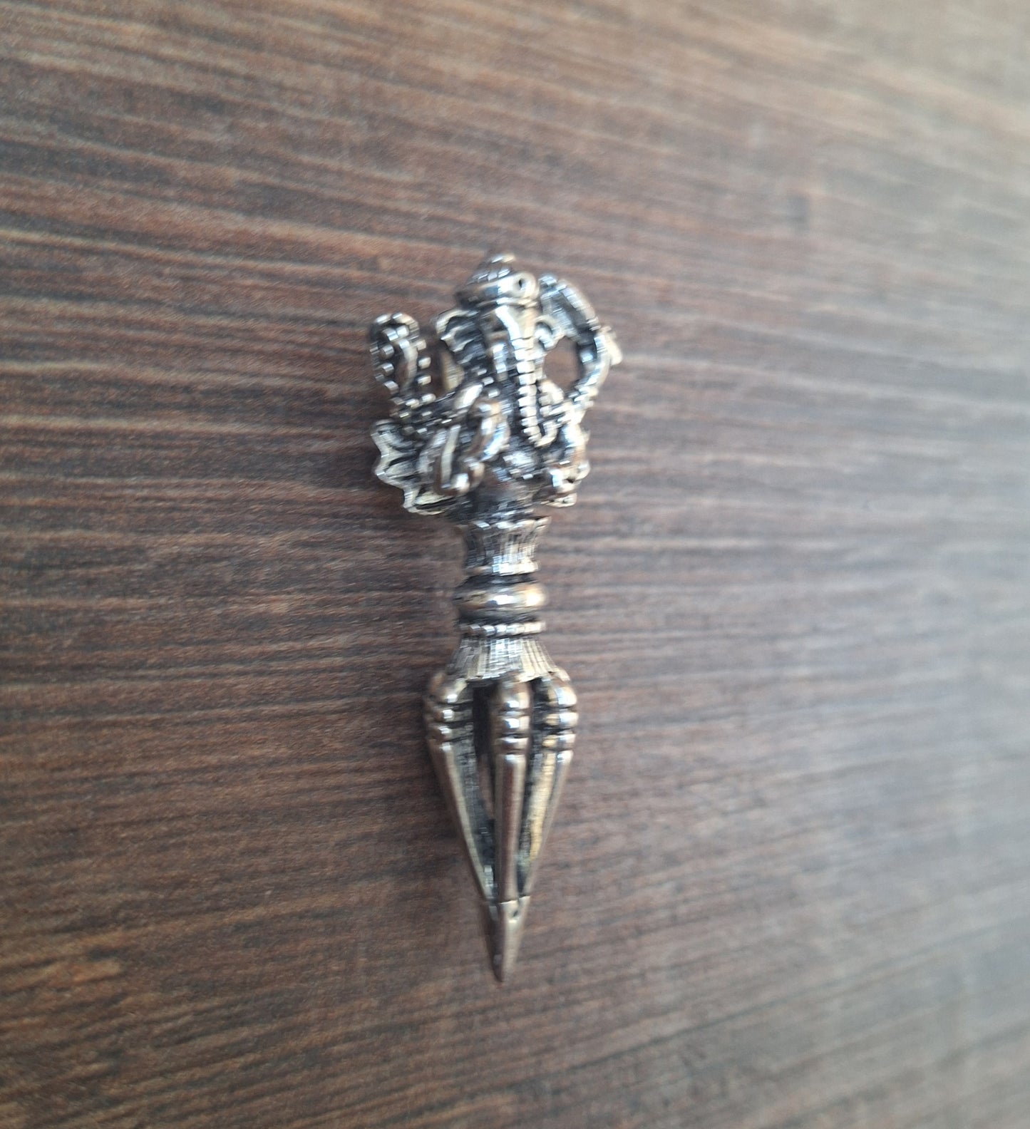 Alpaca metal pendant Ganesha