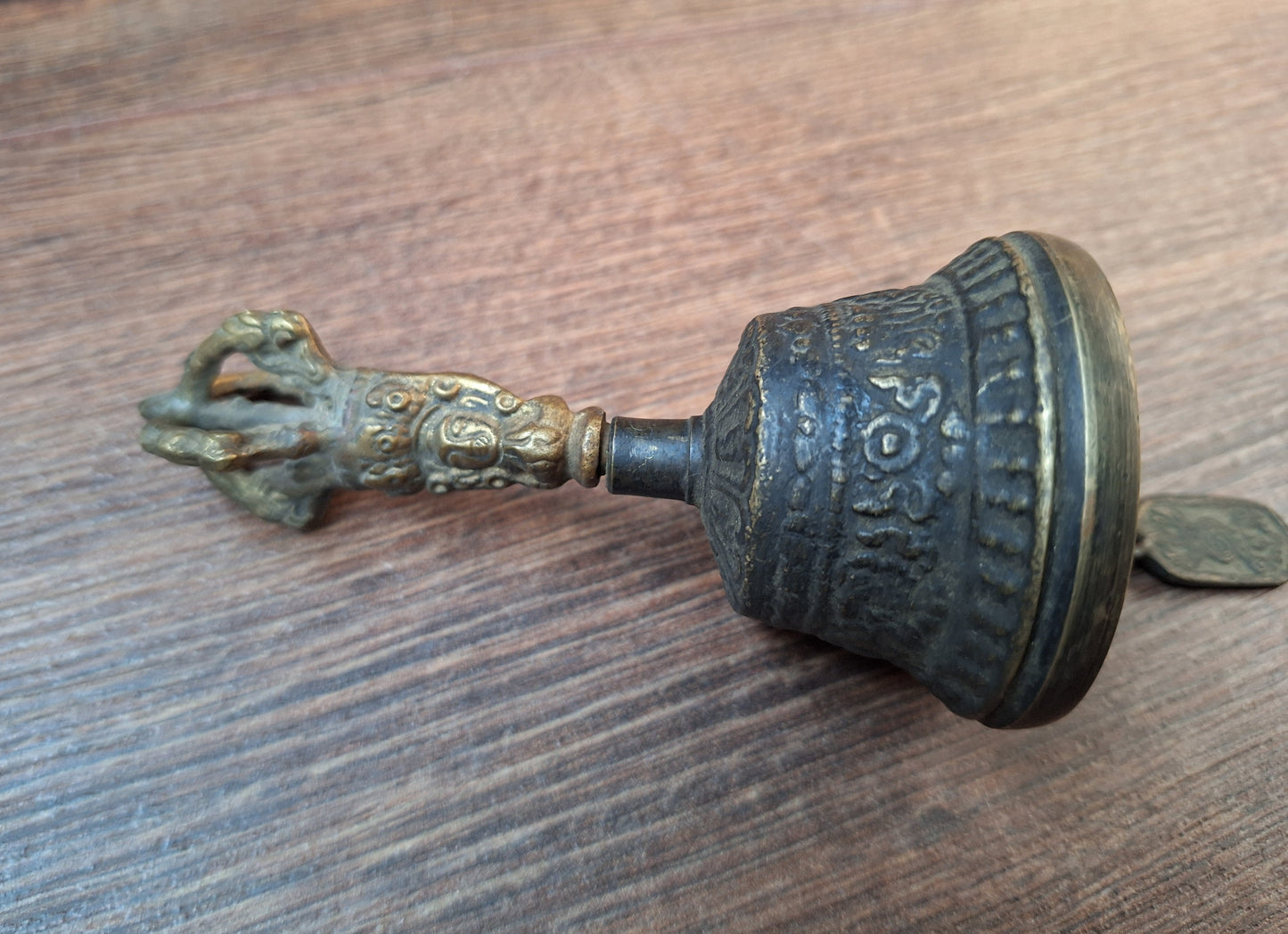 Old altar bell Tibetan Buddhist style, small #3, B-quality