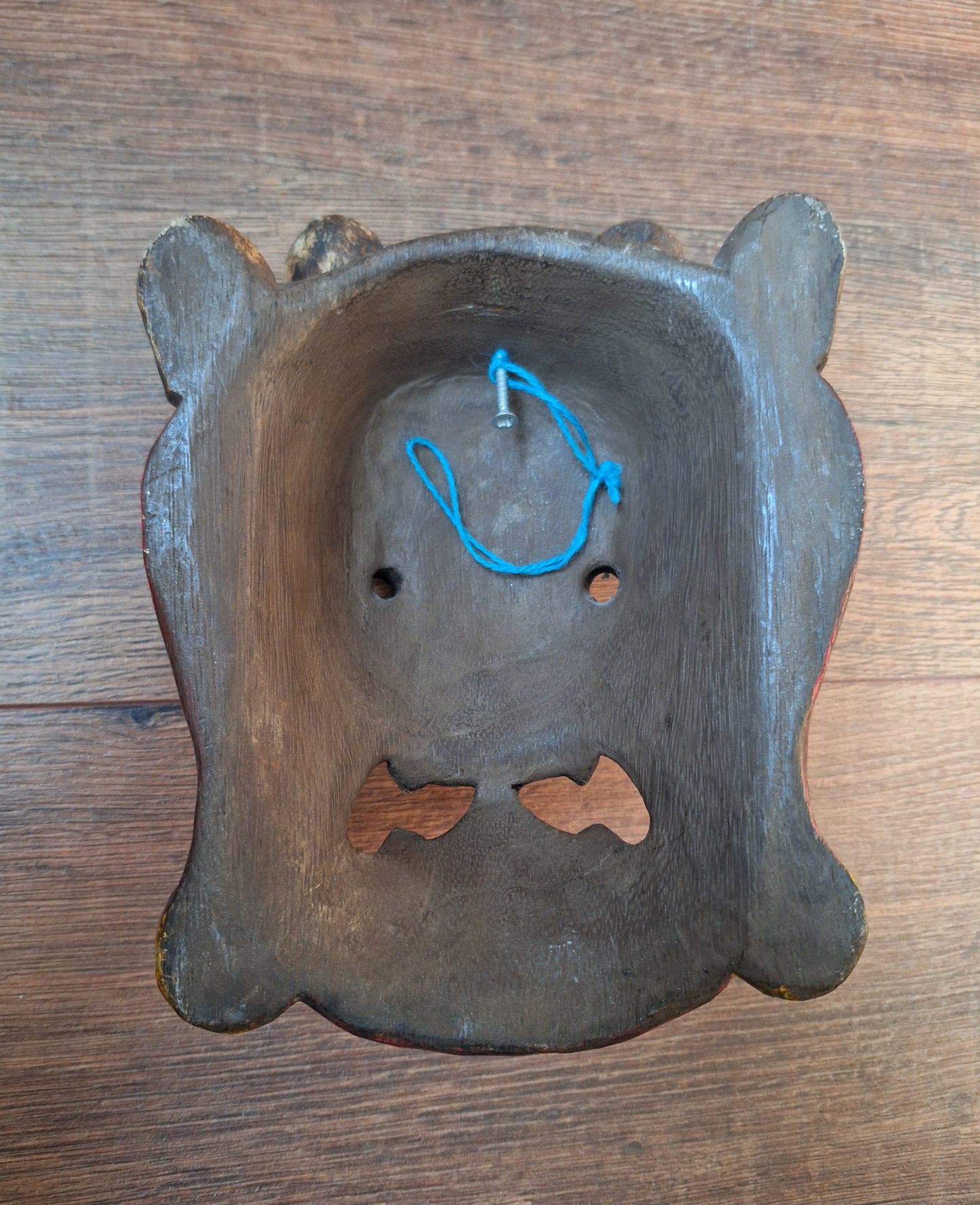 Vintage wooden Mahakala mask #10