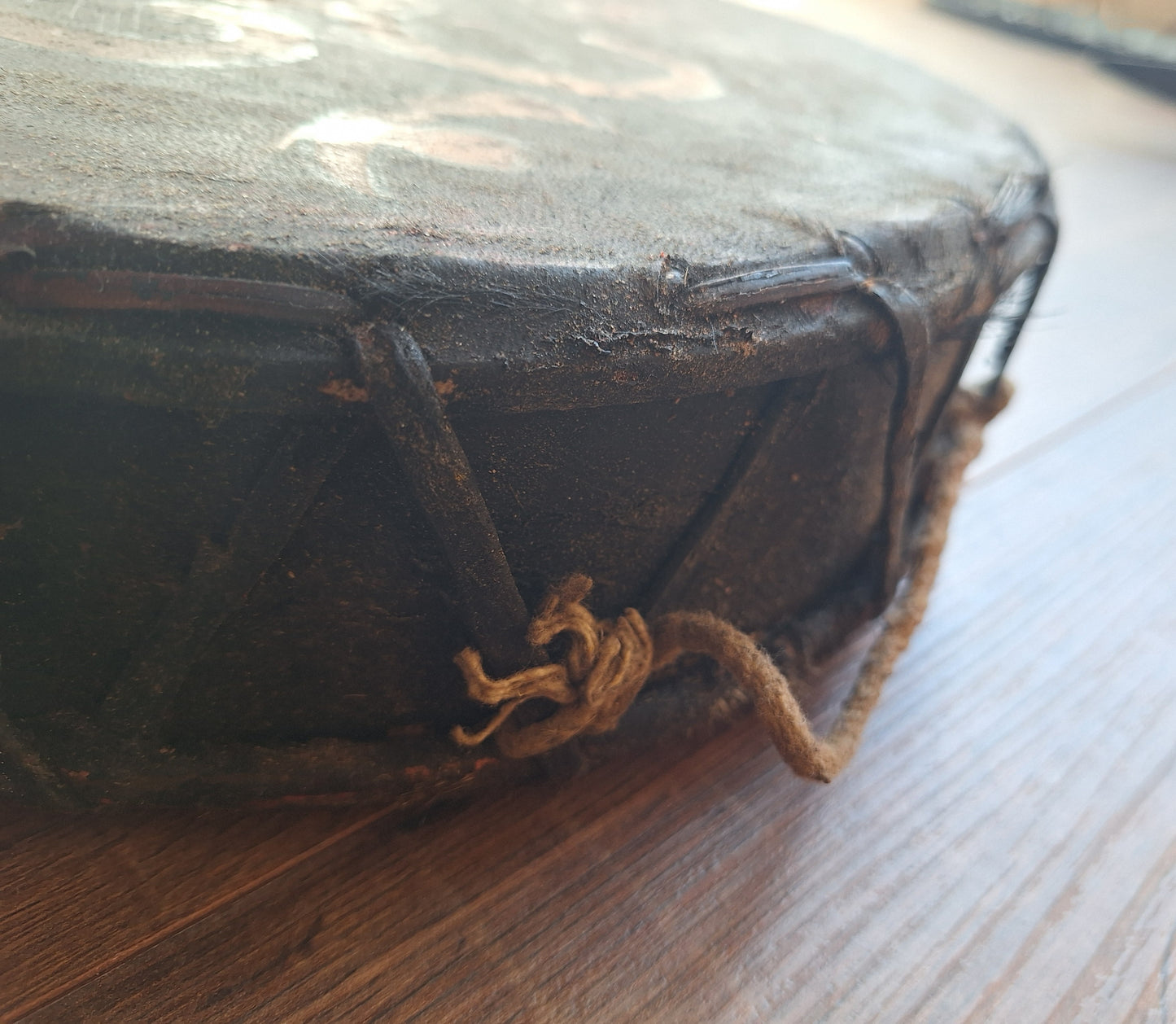 Old Nepalese dhyangro drum #10