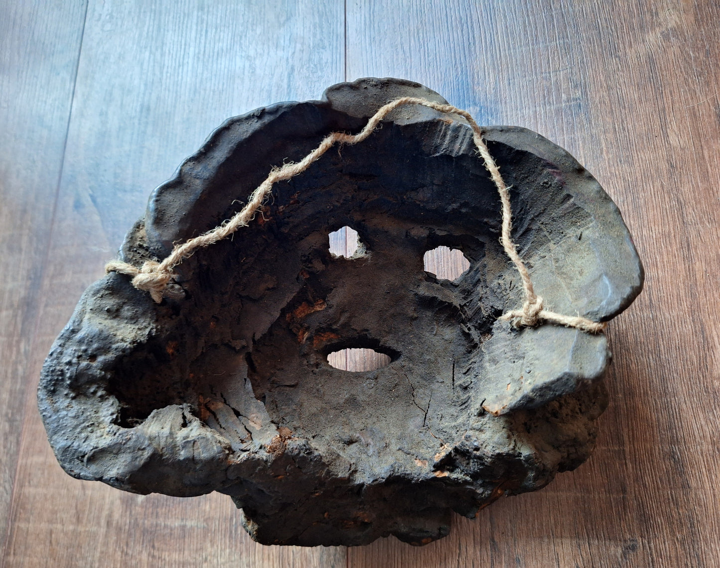 Antique Nepalese mushroom mask #10